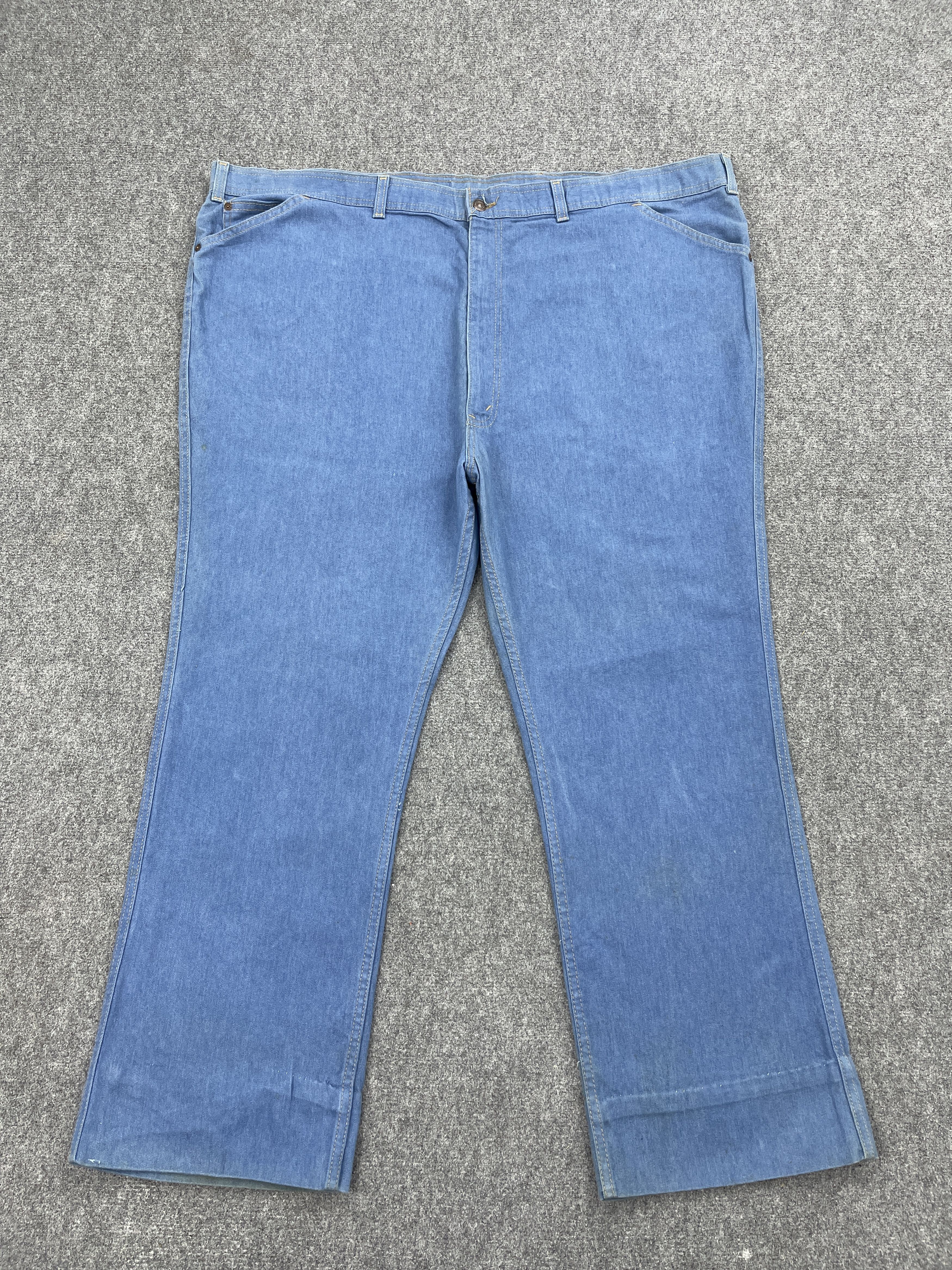 Levi's 80s Vintage Levis Flare Orange Tab Jeans DP2502 Size US 44 / EU 60 - 1 Thumbnail