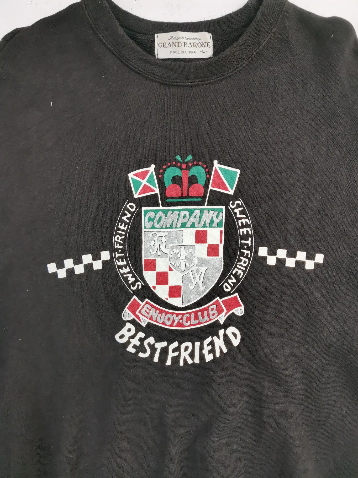 Other Grand Barone Company Enjoy Club Best Friend Sweatshirts Size US L / EU 52-54 / 3 - 6 Thumbnail