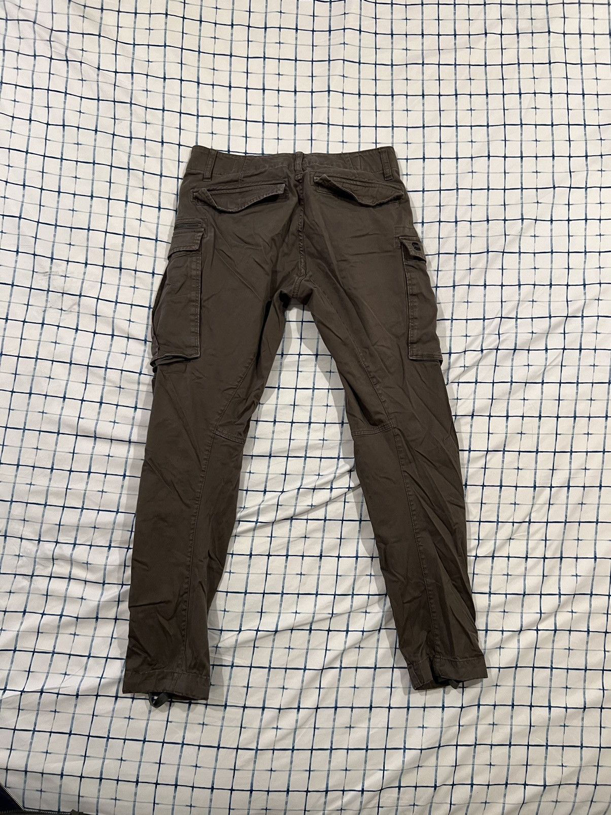 Japanese Brand × Vintage G-Star RAW Rovic Zip 3D Regular Tapered Cargo Pants Size US 28 / EU 44 - 3 Thumbnail