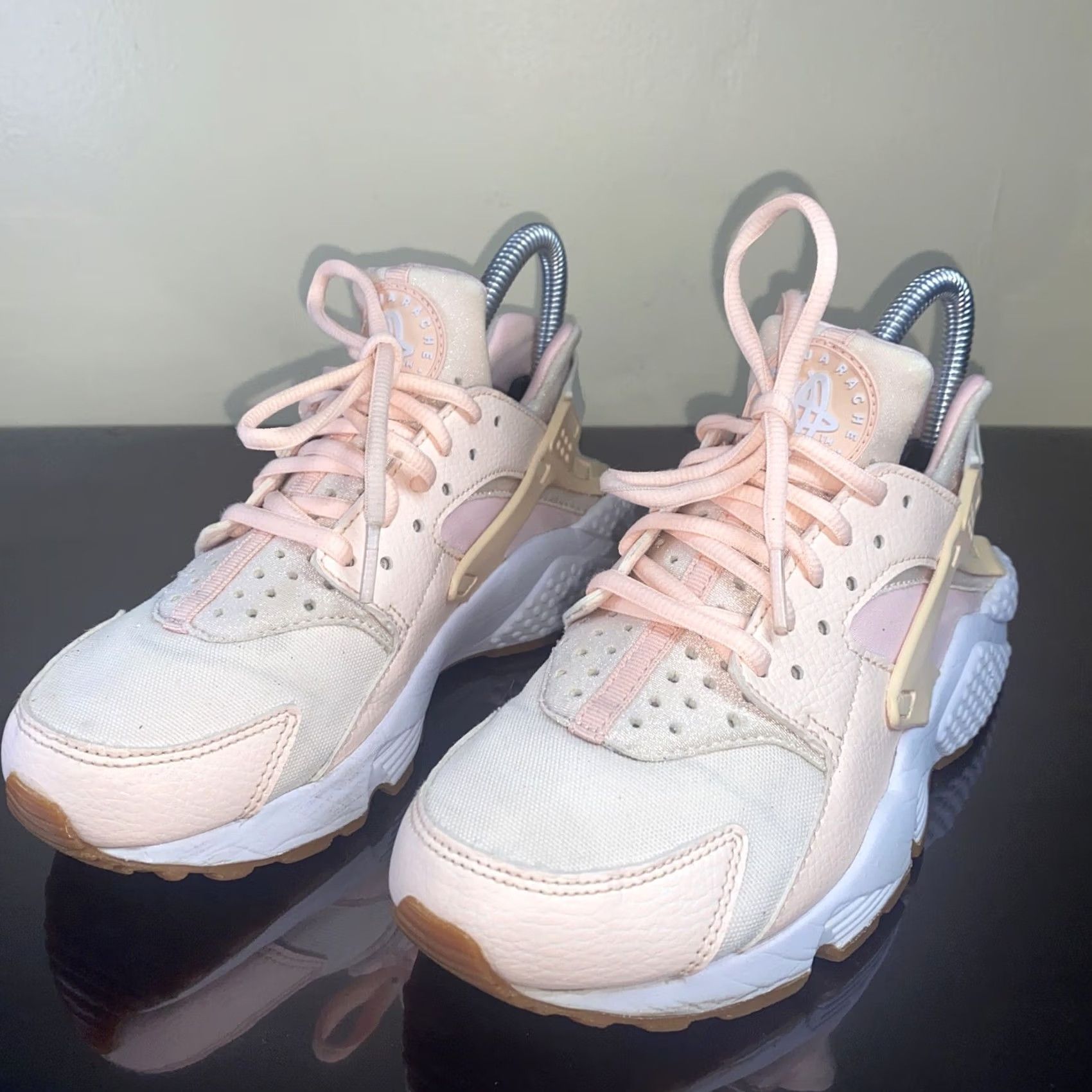 Nike Nike Huarache Women Sneaker Pink 6.5 Size US 7 / IT 37 - 3 Thumbnail