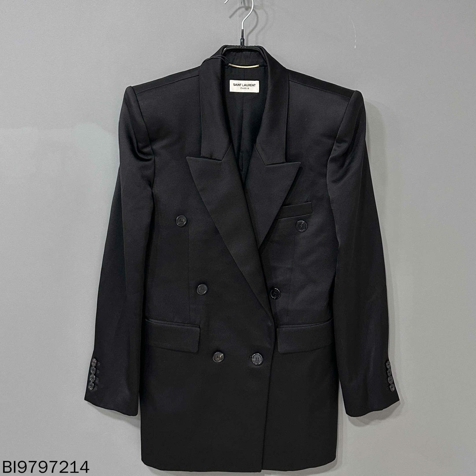 Saint Laurent Paris Saint Laurent Paris Formal Black Jacket S Women Size S / US 4 / IT 40 - 1 Thumbnail