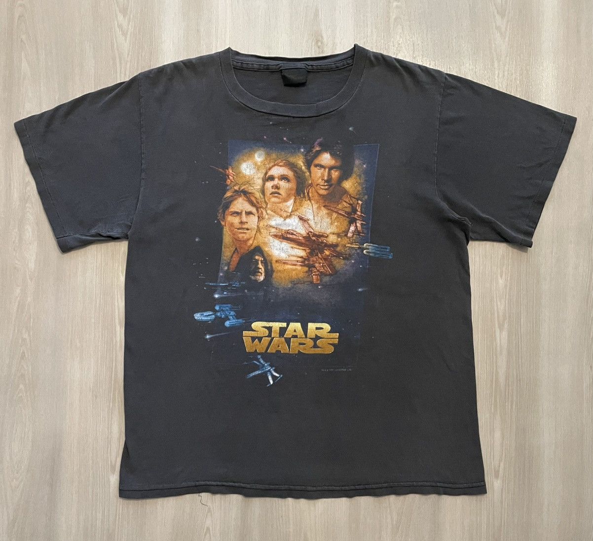 Star Wars Vtg Star Wars A New Hope Episode IV PromoChanges Tag Sz L Size US L / EU 52-54 / 3 - 1 Thumbnail