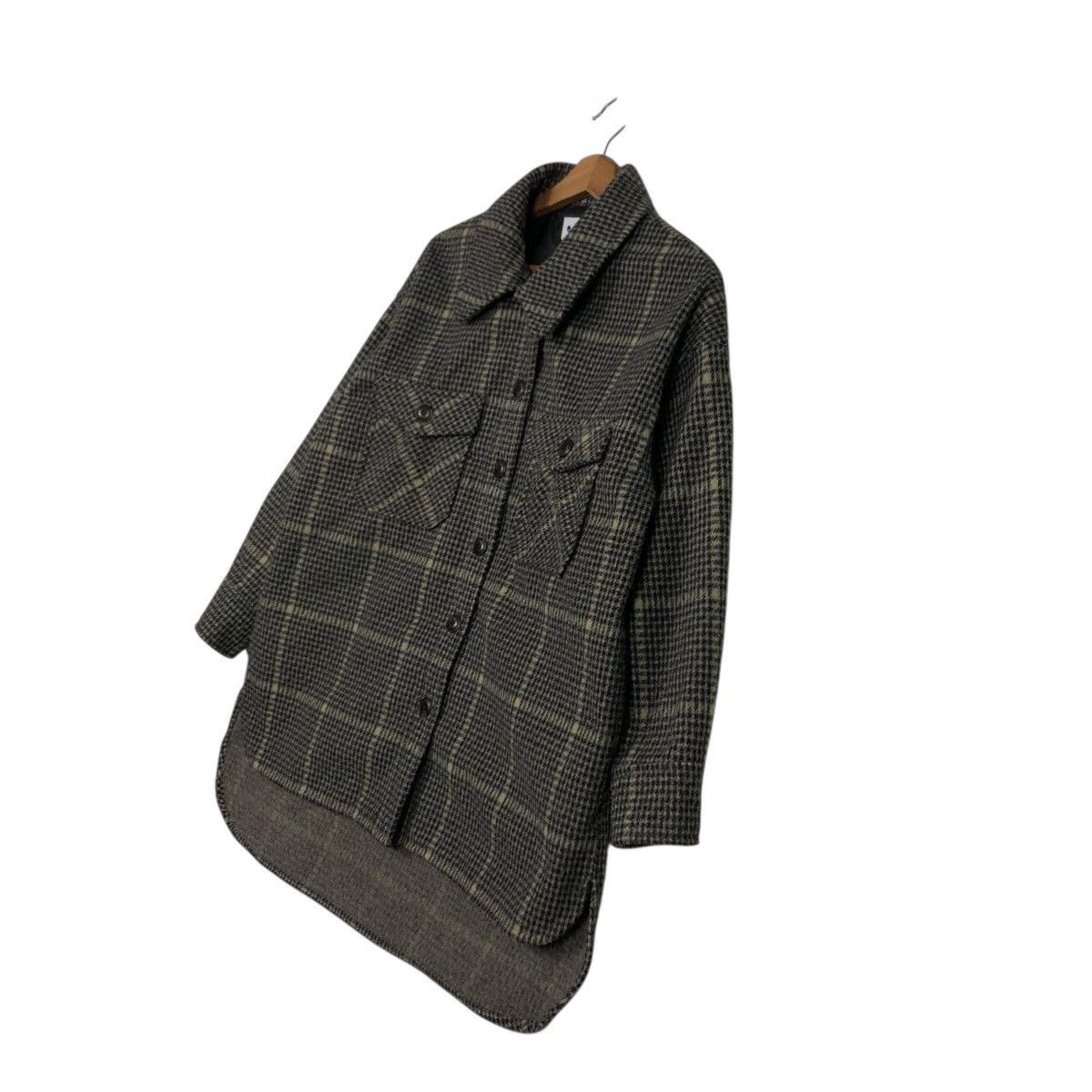 Japanese Brand 🔥VINTAGE WOOL FLANNEL JACKET GLOBAL WORK TARTAN ISSEY MIYAKE Size US M / EU 48-50 / 2 - 4 Thumbnail