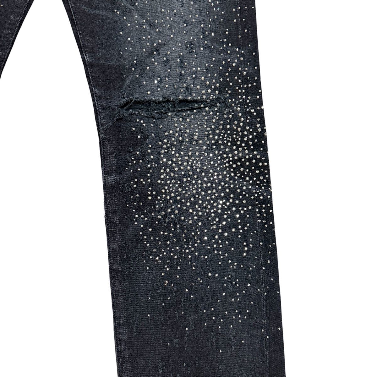 Amiri Amiri Black Crystal Jeans Size 36 Size US 36 / EU 52 - 4 Thumbnail