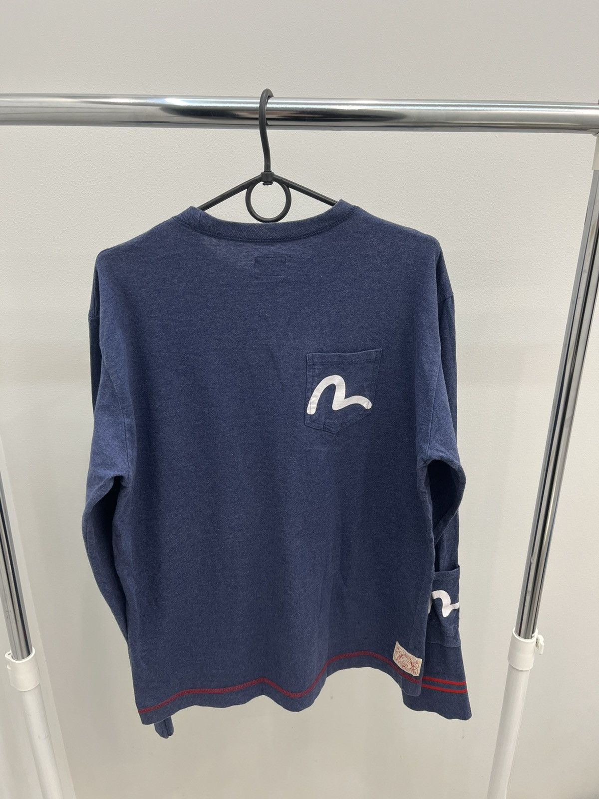 Evisu Evisu Multipocket Seagull Long Sleeve Tee T-shirt Size US L / EU 52-54 / 3 - 3 Thumbnail