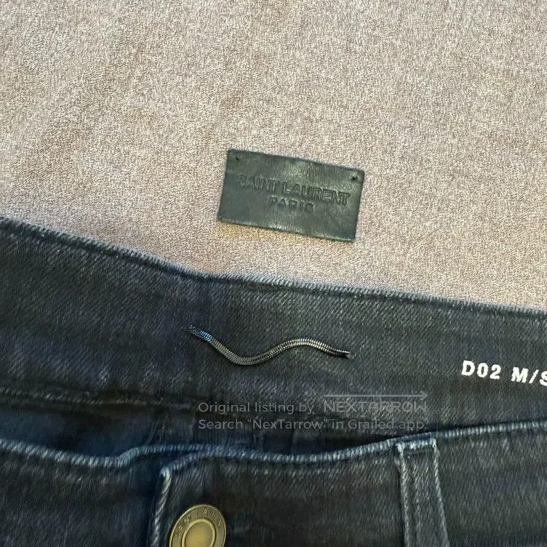 Saint Laurent Paris Saint Laurent Paris Jeans Size US 33 - 7 Thumbnail