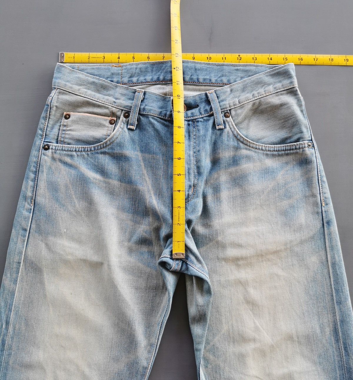 Edwin Edwin 505ZXX Selvedge Tapered Denim Jeans Size US 30 / EU 46 - 12 Thumbnail
