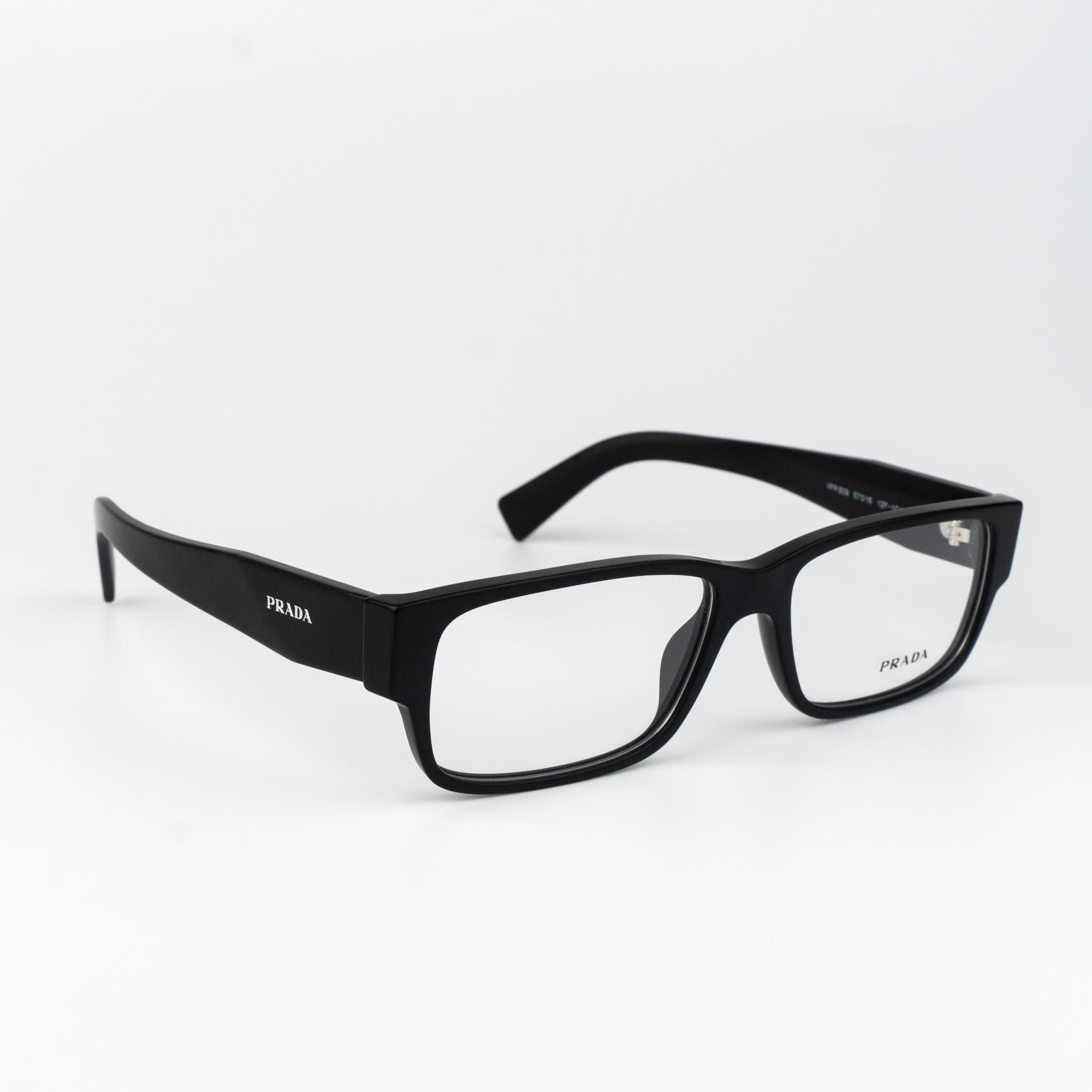 Prada Prada Men Eyeglasses Rectangle PRB09V 12P1O1 NEW AUTHENTIC Size ONE SIZE - 6 Thumbnail