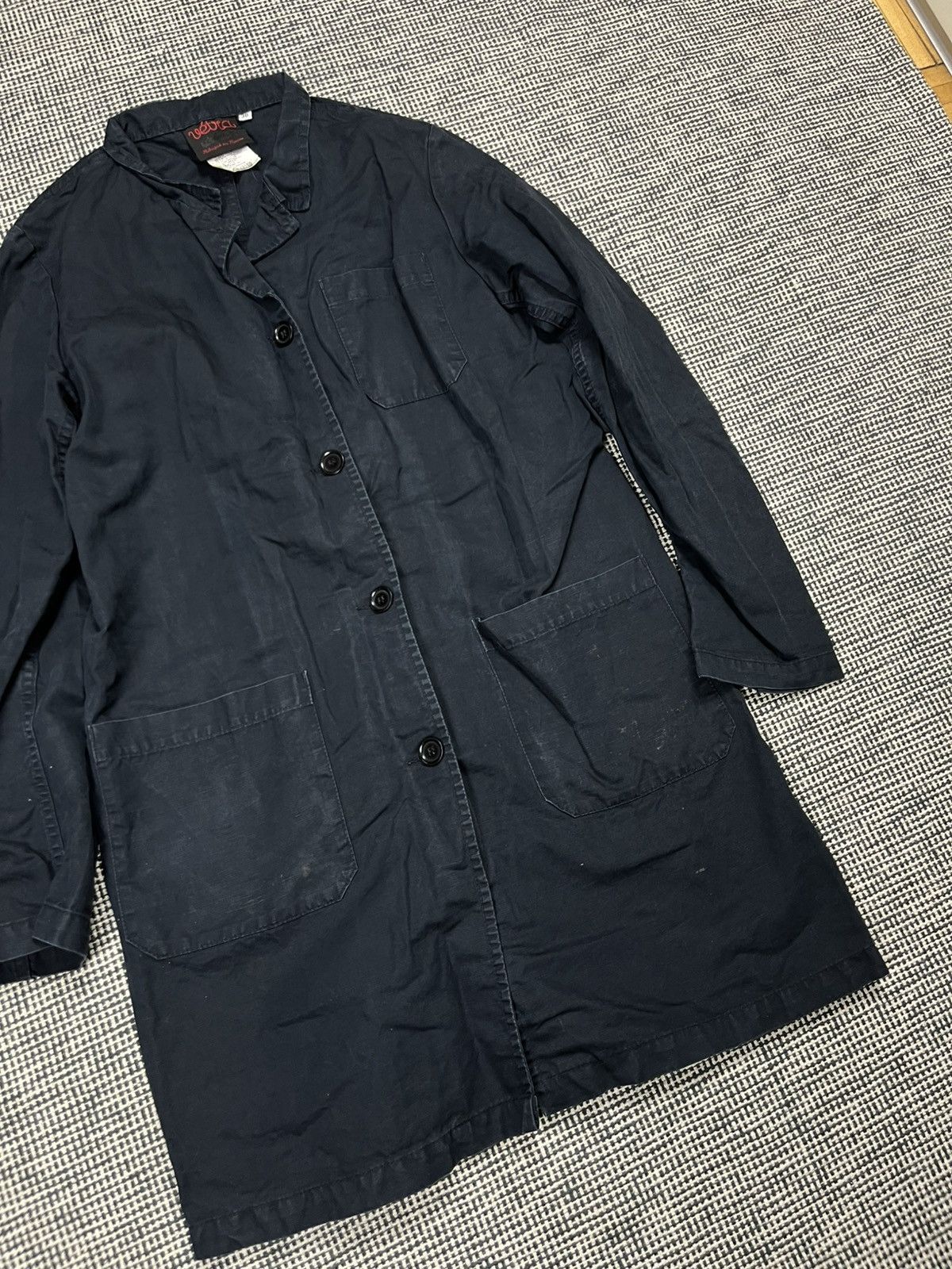 Le Laboureur × Vetra × Vintage Vintage vetra chore coat long jacket cotton linen 38 fr Size S / US 4 / IT 40 - 3 Thumbnail