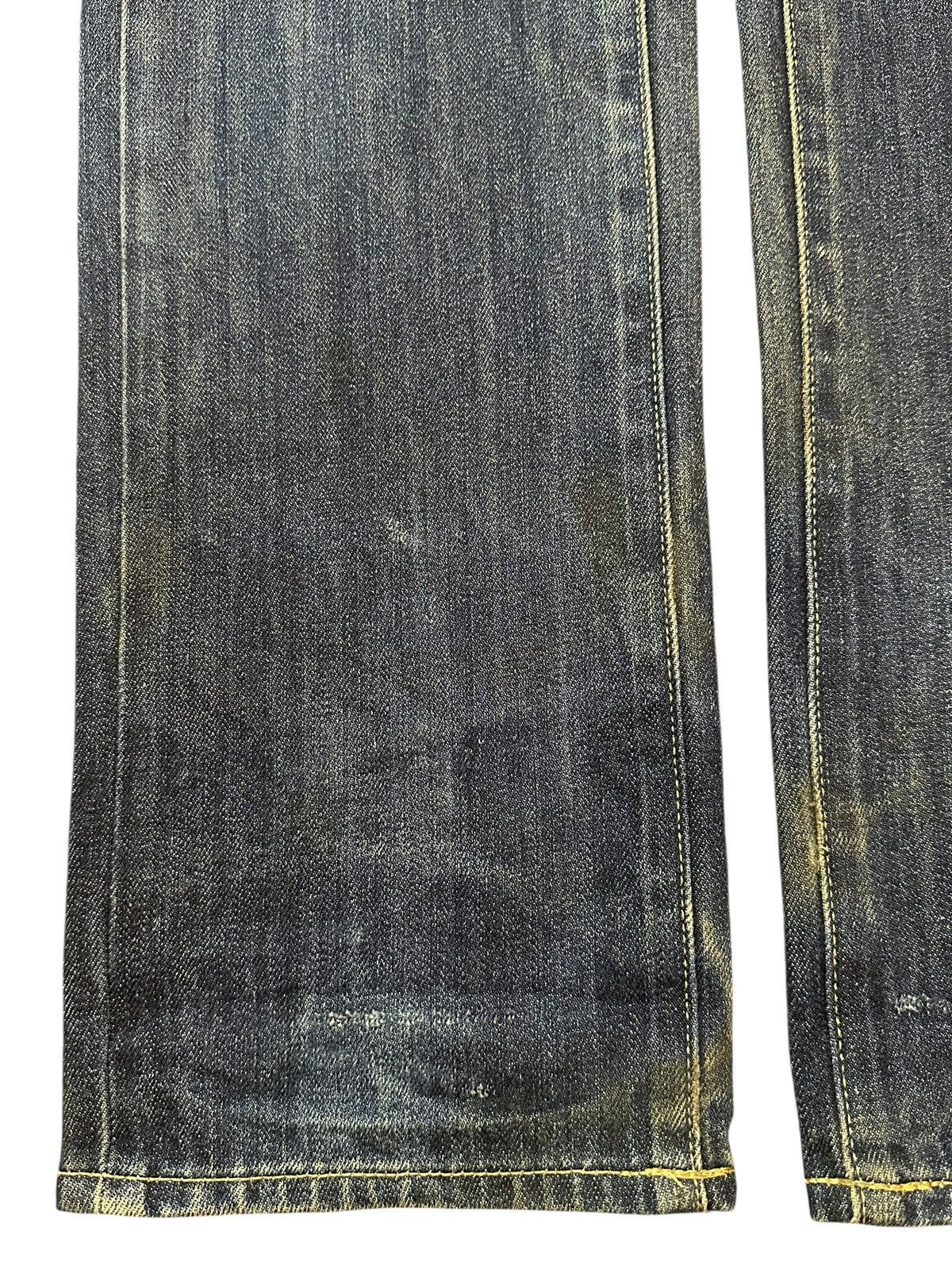 Uniqlo Vintage Japanese Uniqlo Mud Wash Faded Distress Style Jeans Size US 31 - 7 Thumbnail