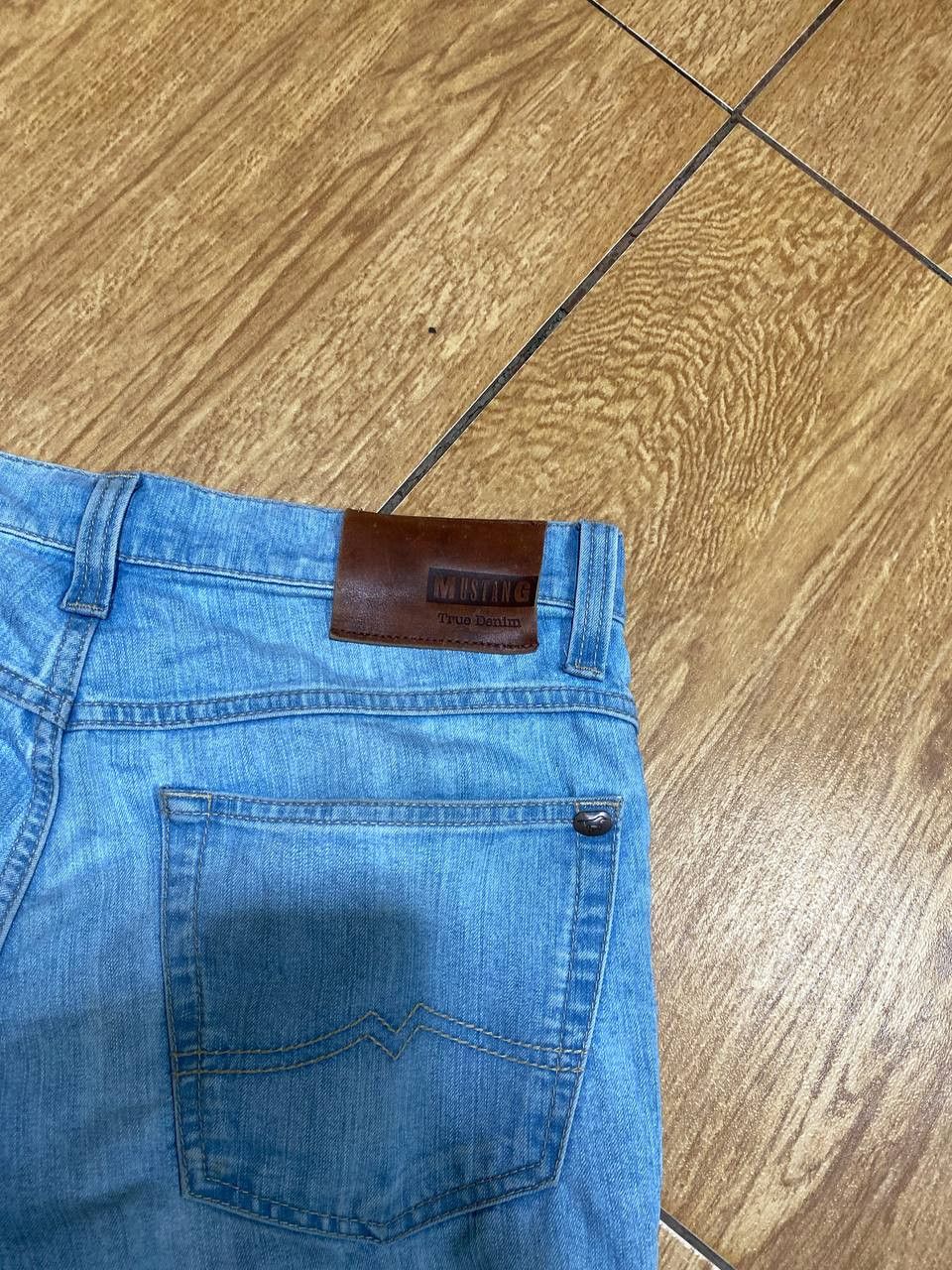 Mustang vintage Mustang logo Y2K jeans pants size 34 streetwear Size US 34 / EU 50 - 5 Thumbnail