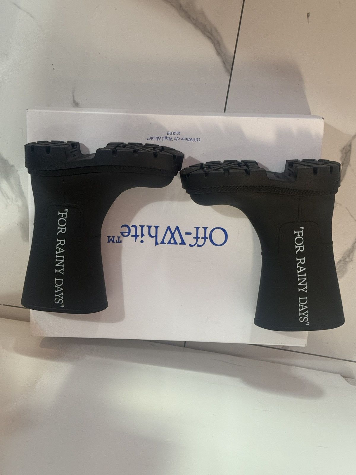 Off-White Off White Reboot Rainy Boote Size US 7 / IT 37 - 3 Thumbnail