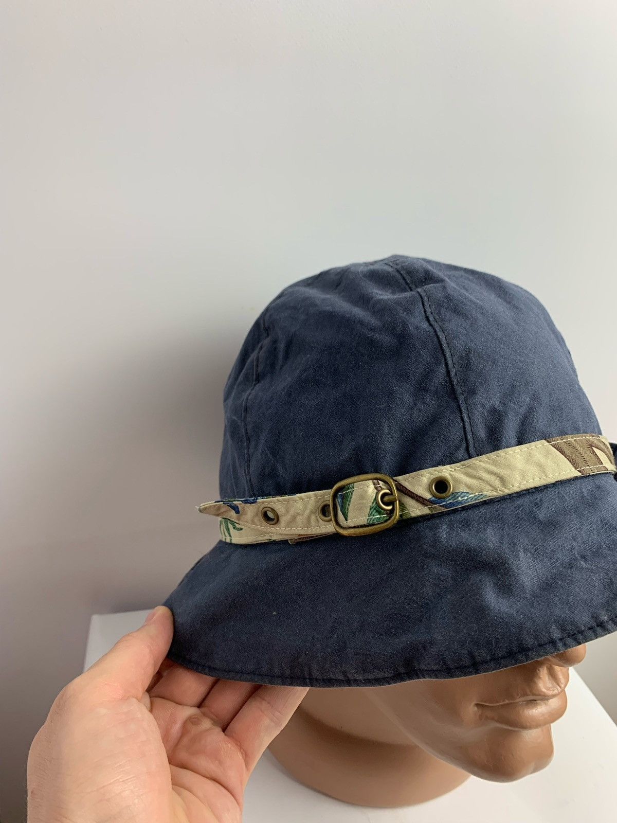 Barbour × Vintage Barbour vintage cap hat Size ONE SIZE - 3 Thumbnail