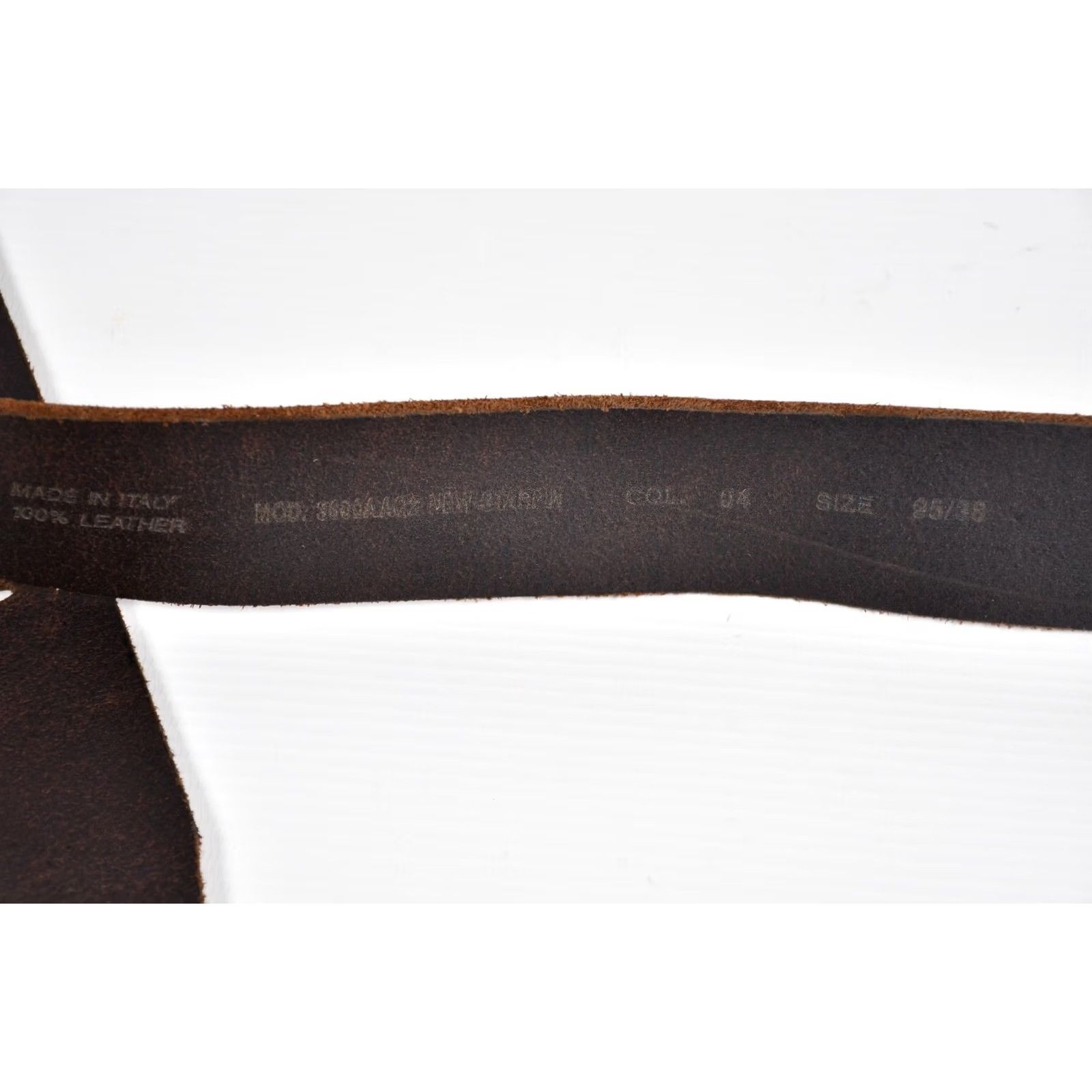 Diesel DIESEL Belt Men 95cm Brown Leather Vintage Size 95 Belt Mens Brown Leather Diesel Vintage 95cm Men Size ONE SIZE - 6 Thumbnail