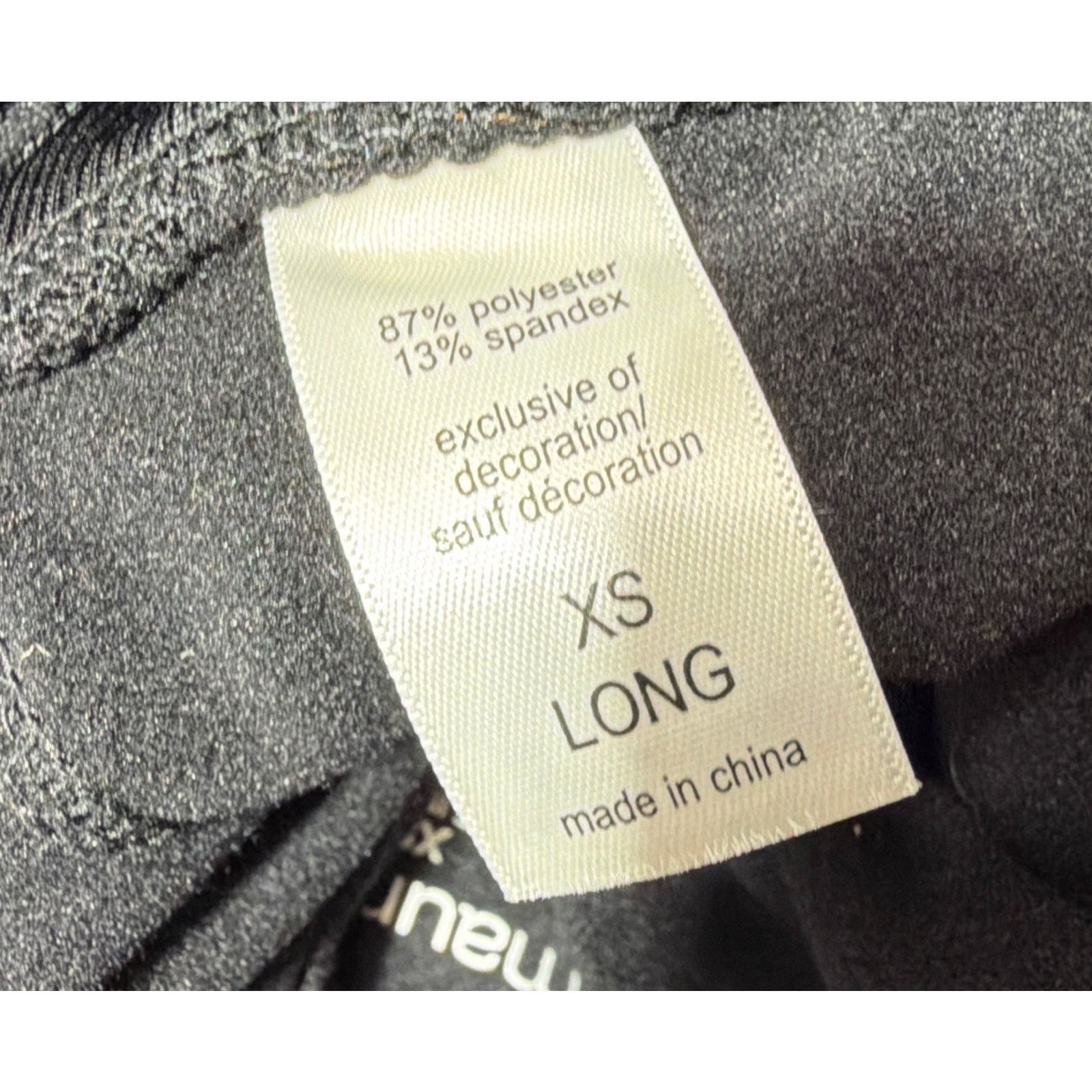 Maurice Lacroix Maurices Drawstring Leggings Pockets Womens XS Long 28” Size 22" - 7 Thumbnail