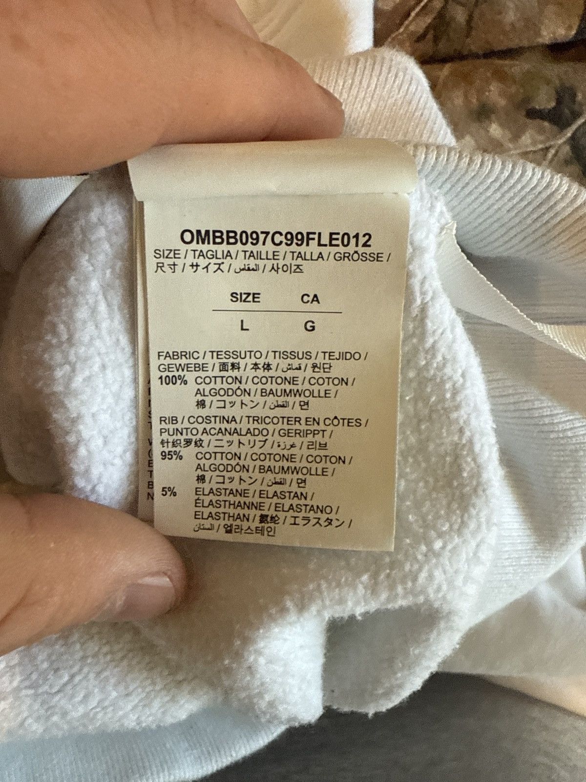 Off-White Off-White Diagonal Arrow Hoodie Size US L / EU 52-54 / 3 - 9 Thumbnail