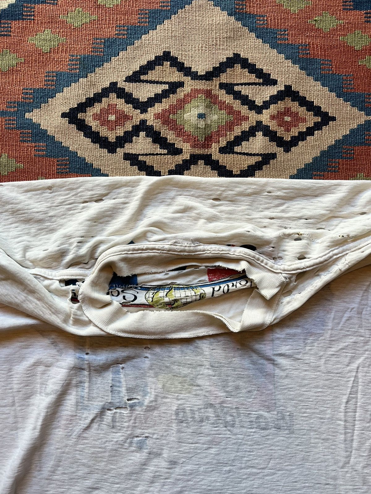 Vintage thrashed shirt Paper Thin Place Beyond The Pines
