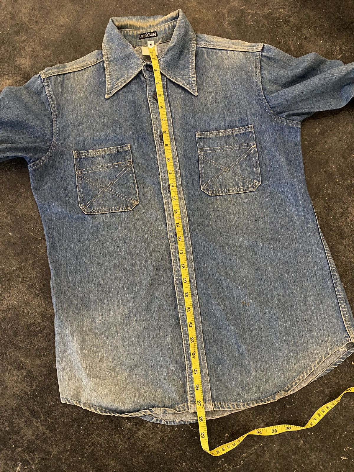 Beauty Beast × Japanese Brand Bigyank denim Avant Garde shirt Size US M / EU 48-50 / 2 - 10 Thumbnail