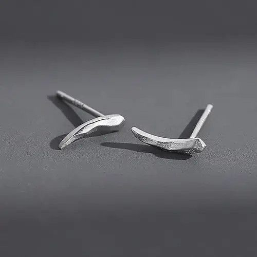 Other 925 Silver Plated Small Mini Stud Earrings for Men Women Size ONE SIZE - 2 Thumbnail
