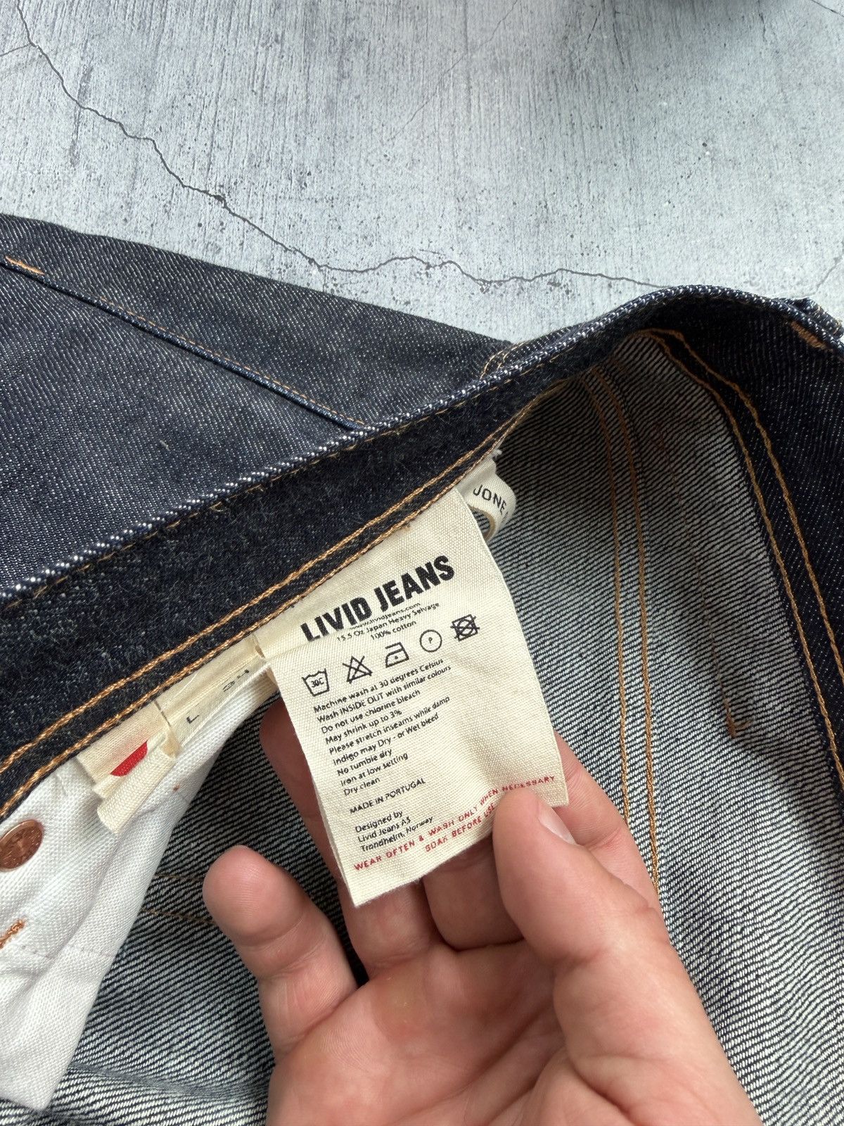 Japanese Brand selvedge denim y2k jeans Size US 36 / EU 52 - 7 Thumbnail