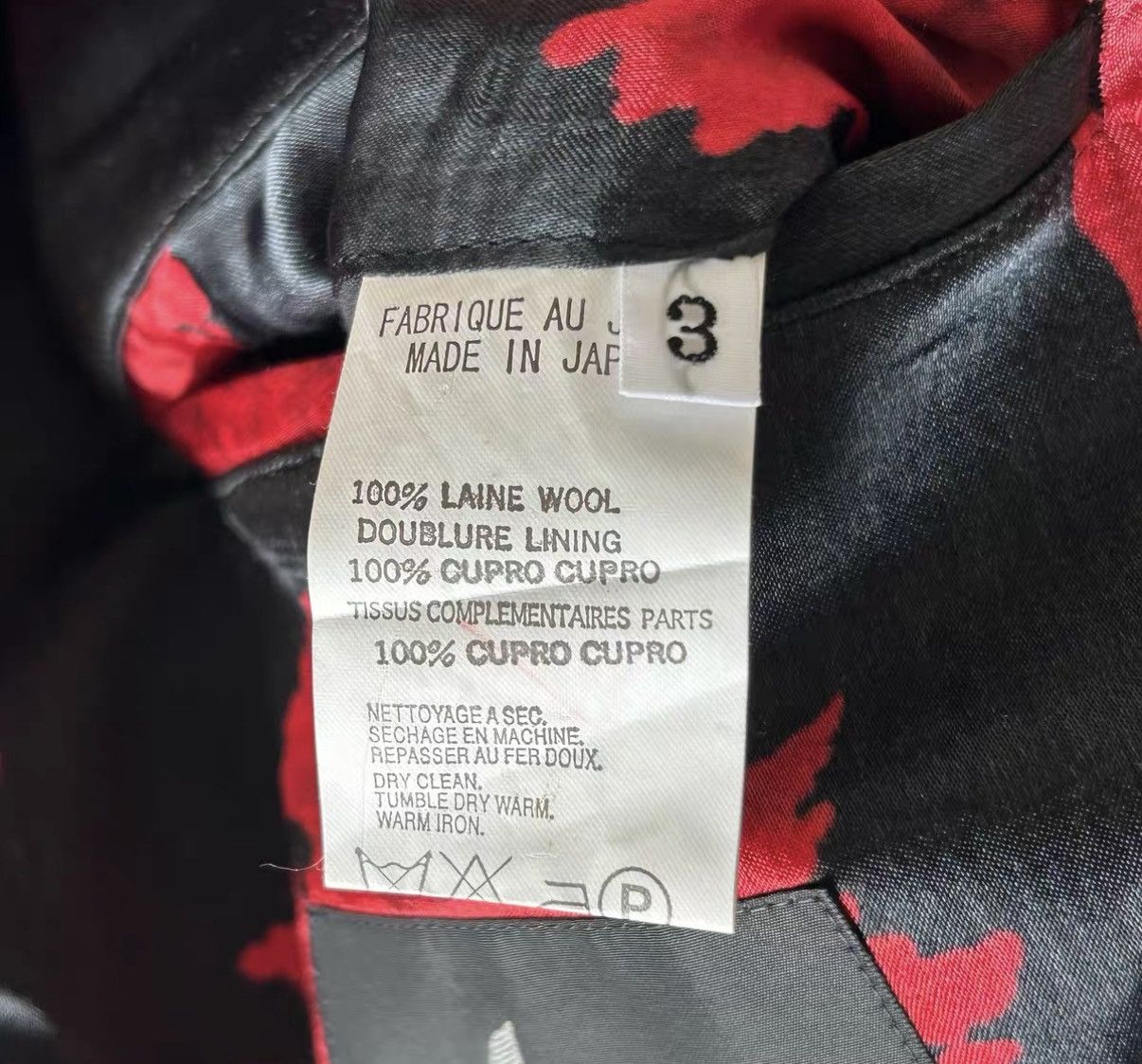 Yohji Yamamoto Yohji Yamamoto 05aw Peony Floral Silk Lapel Blazer K4 Size US L / EU 52-54 / 3 - 8 Thumbnail