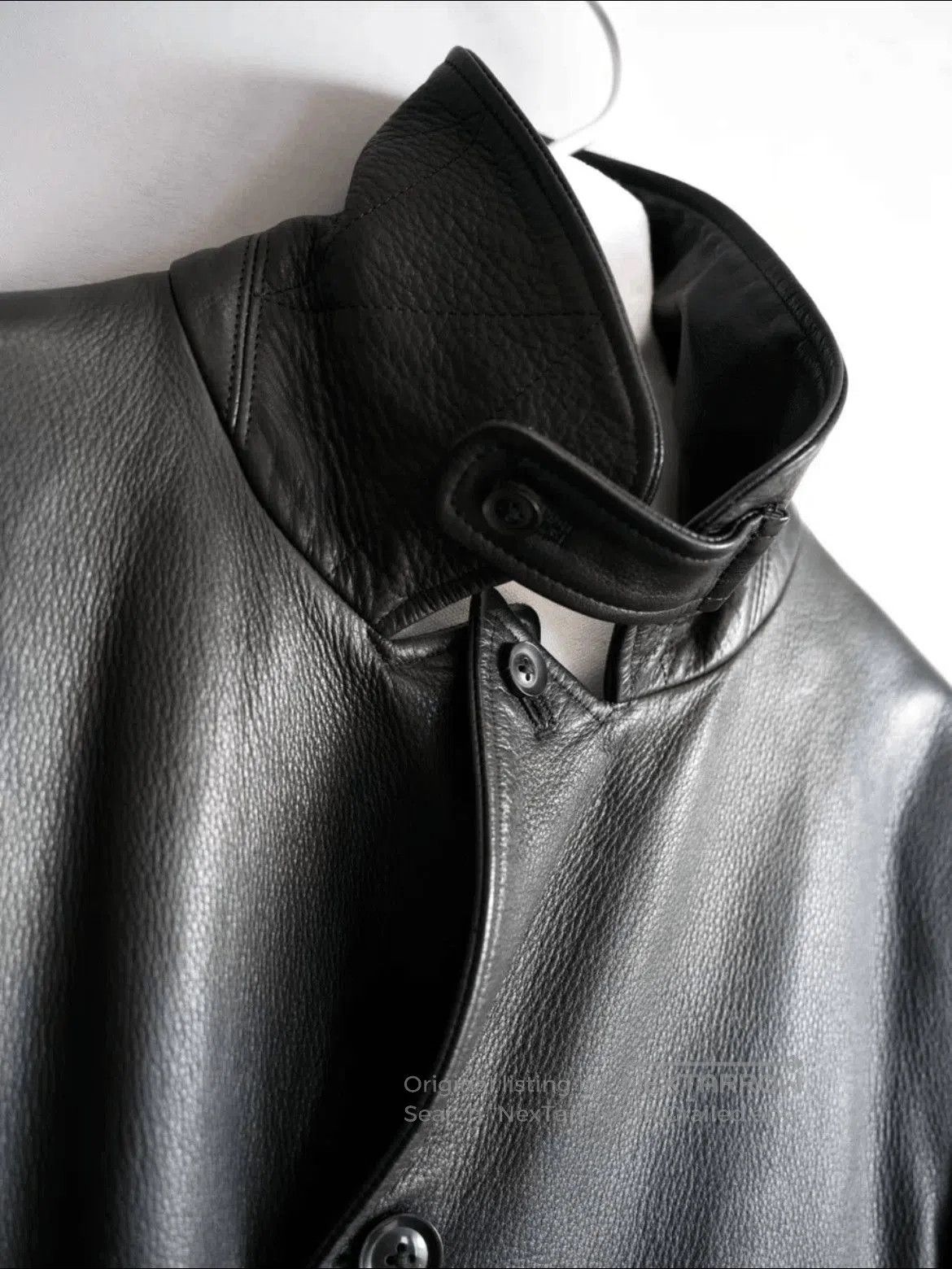 Yohji Yamamoto Sz Yohji Yamamoto 13AW Bufflo Leather Jacket. Size US M / EU 48-50 / 2 - 3 Thumbnail