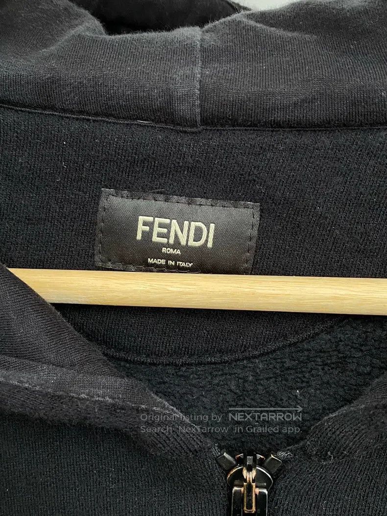 Fendi Fendi Little Monster Wool Blended Zip Hooded Sweatshirt Ja Size US S / EU 44-46 / 1 - 4 Thumbnail