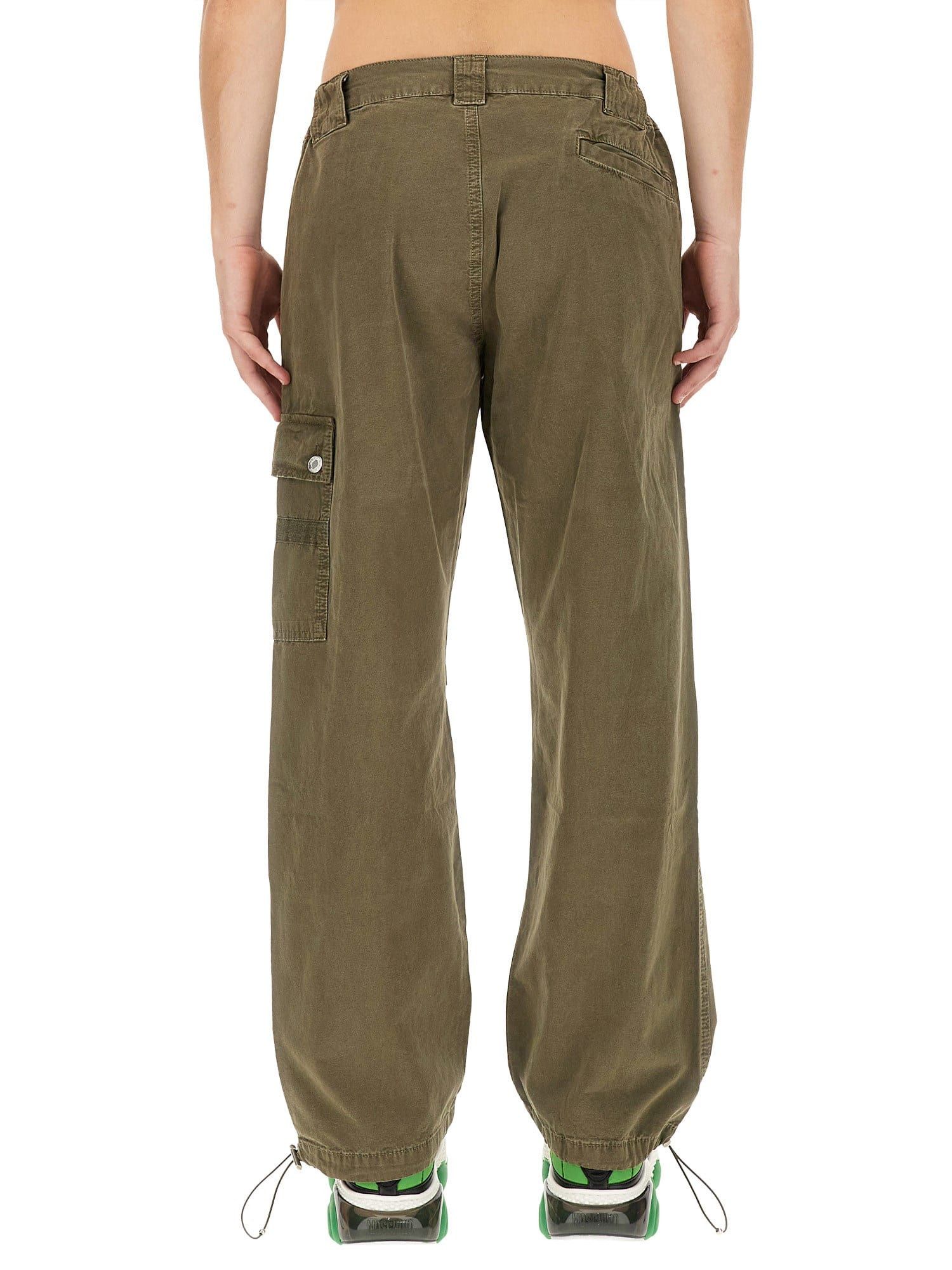 Moschino o1y0225 Cargo Pant in Khaki Size US 32 / EU 48 - 2 Thumbnail