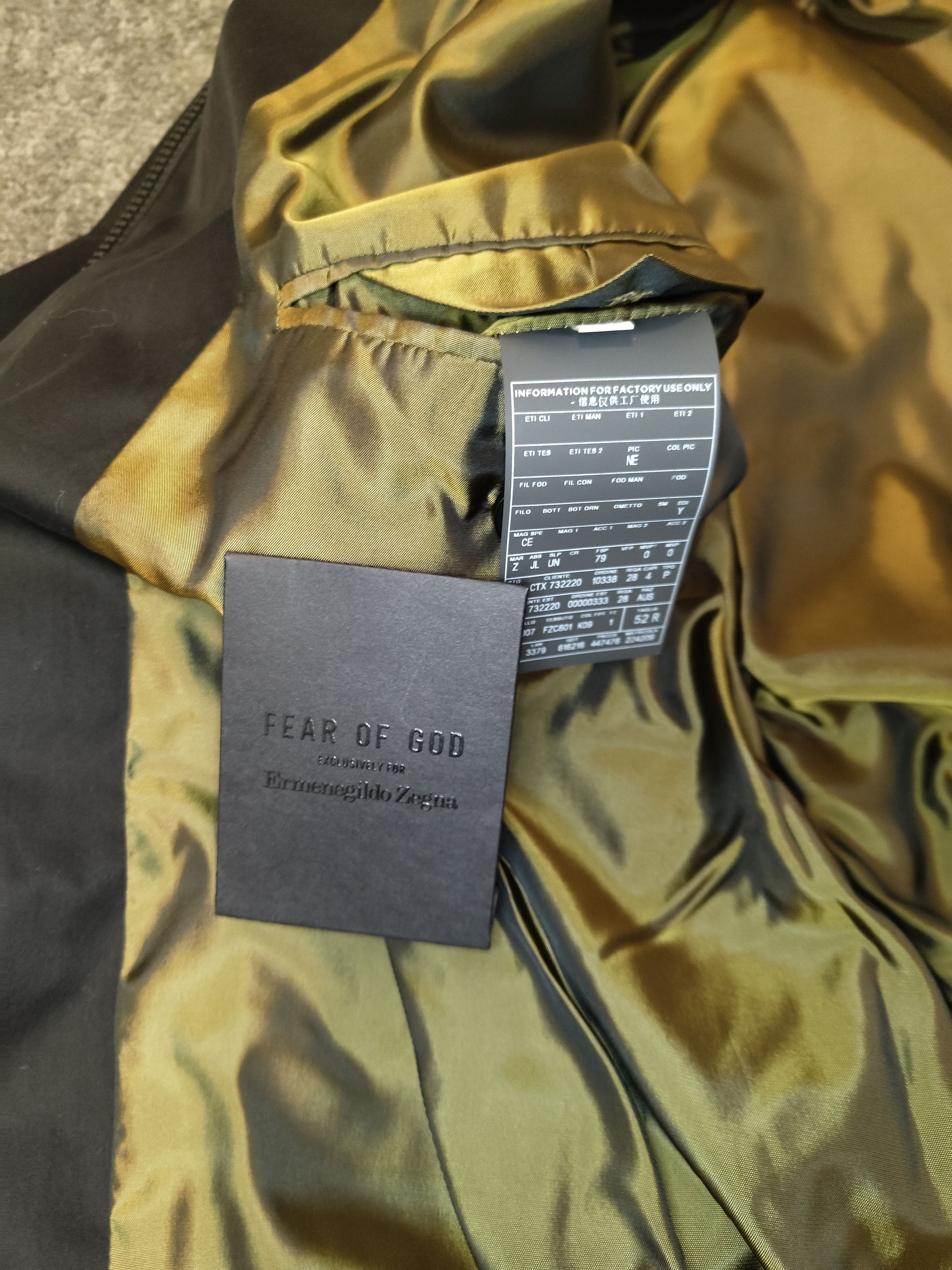 Ermenegildo Zegna × Fear of God Fear of God Zegna | Grailed Ermenegildo Zegna × Fear of God Fear of God Zegna | Grailed