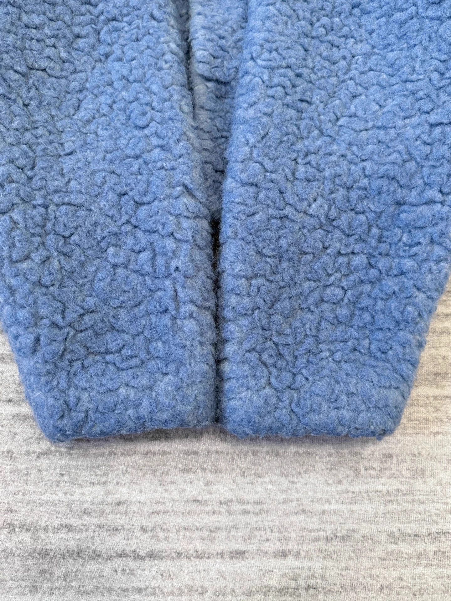 ERL ERL Blue Fleece & Lamb Wool Embroidered Varsity Jkt Size L / US 10 / IT 46 - 5 Thumbnail