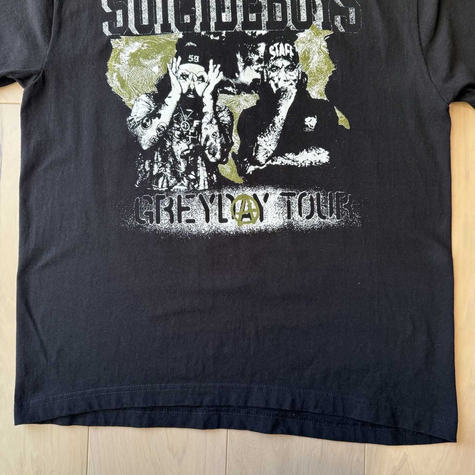 The Unbranded Brand G59 Records Suicide Boys Grey Day Shirt Large Black Tour Size US L / EU 52-54 / 3 - 4 Thumbnail