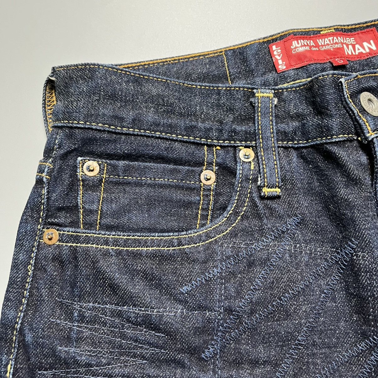 Junya Watanabe × Levi's Levis x Junya Watanabe - 513 Patch Work - Crop Jeans Size US 30 / EU 46 - 6 Thumbnail