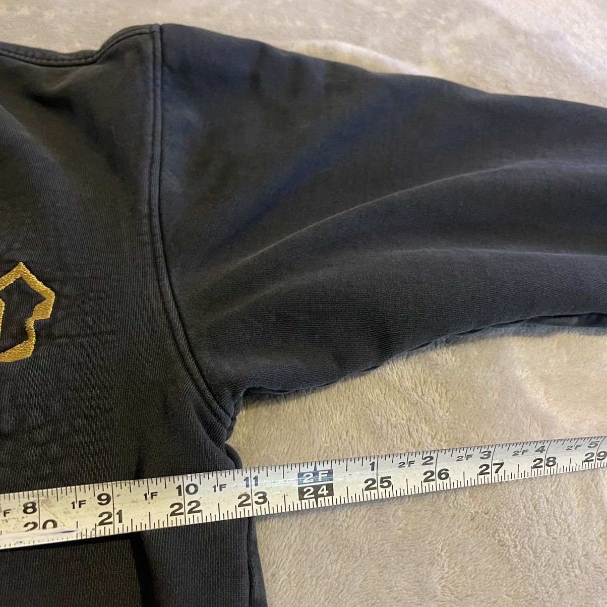 H&M Unreality Sweater Women XL Black H&M Crop Pullover Gym Size XL / US 12-14 / IT 48-50 - 5 Thumbnail