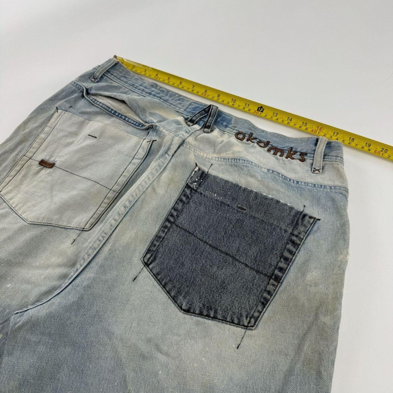 Akademiks × Japanese Brand × Vintage Vintage archive y2k akademiks baggy wide leg skater jeans Size US 36 / EU 52 - 5 Thumbnail