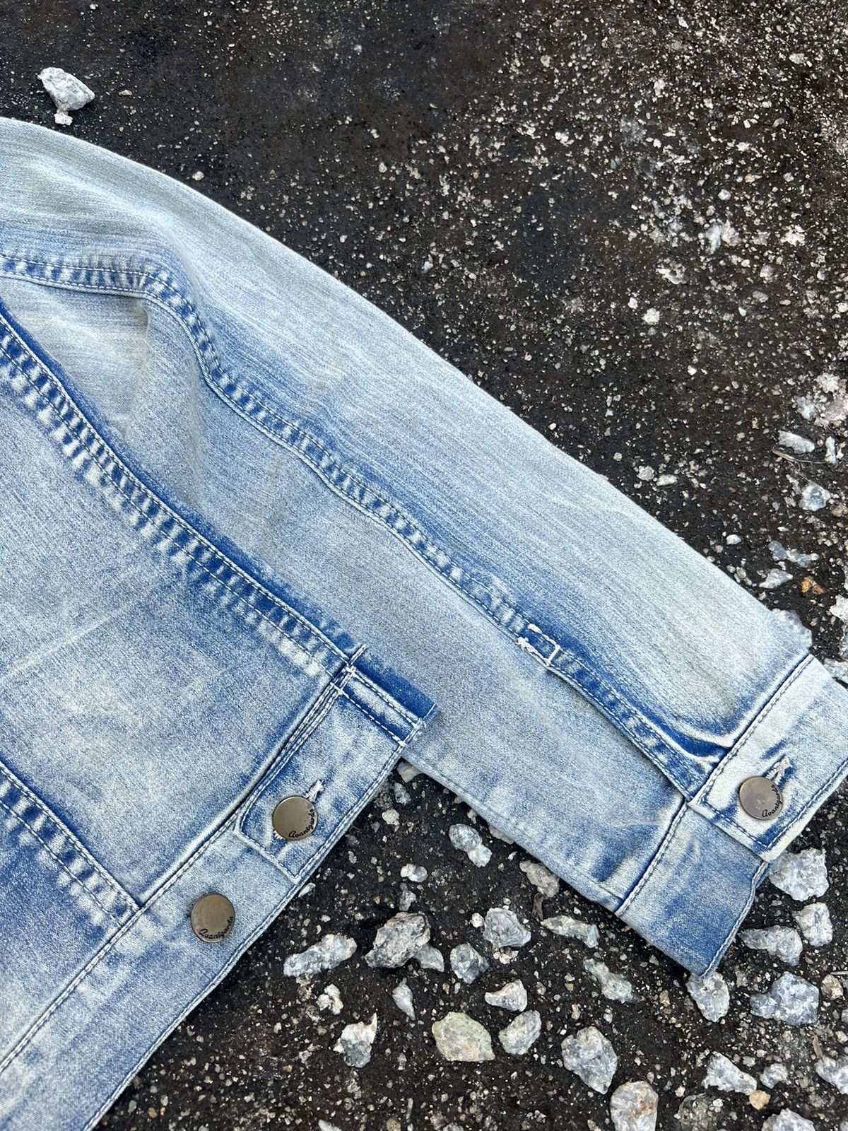 AVIALAE Avail Avant Garde Women Casual Denim Jacket Size M / US 6-8 / IT 42-44 - 12 Thumbnail