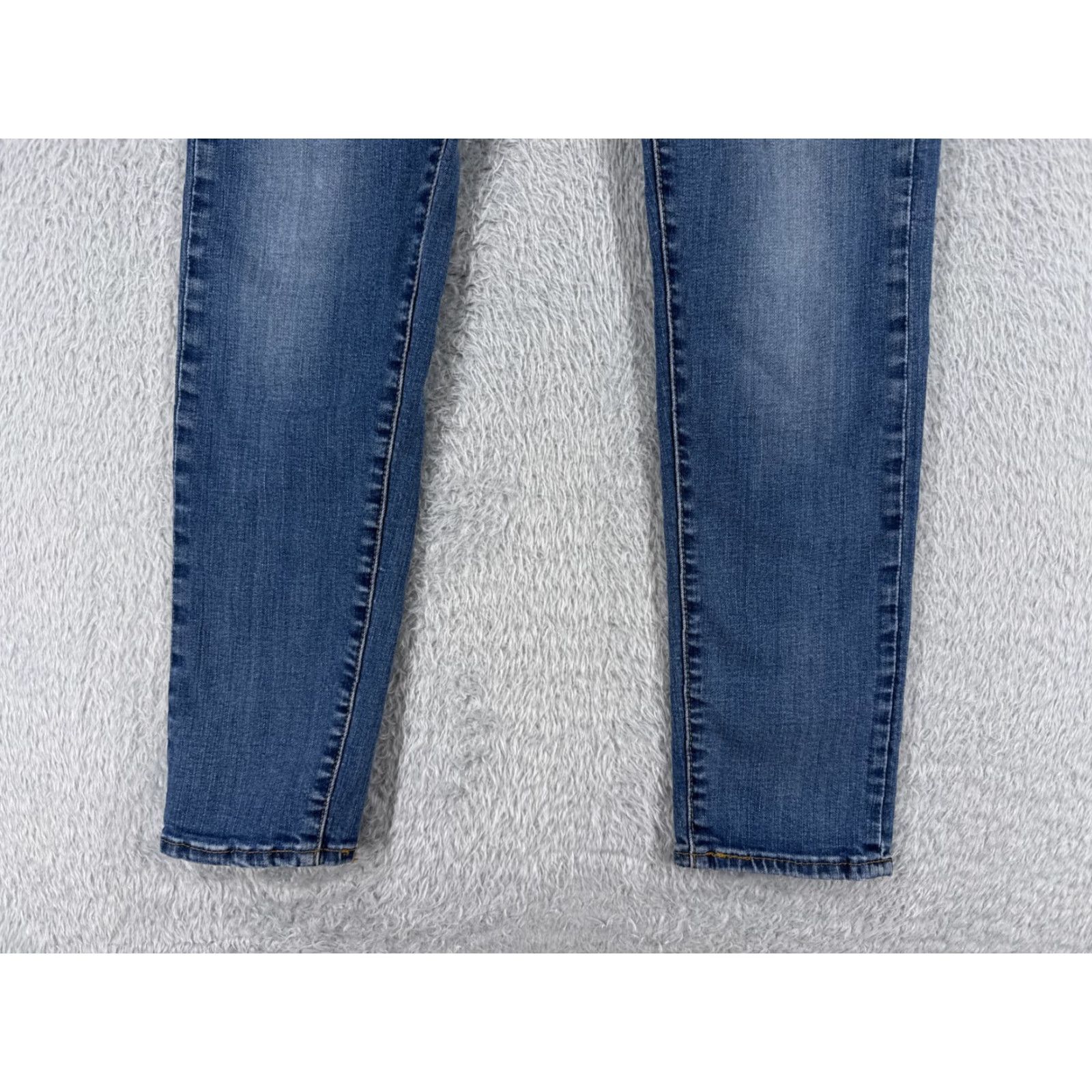 Levi's Levi's 512 Jeans Regular Denim Blue 31x27 Distressed Stretch 5-Pocket Cotton Jeans Men Size US 31 - 2 Thumbnail