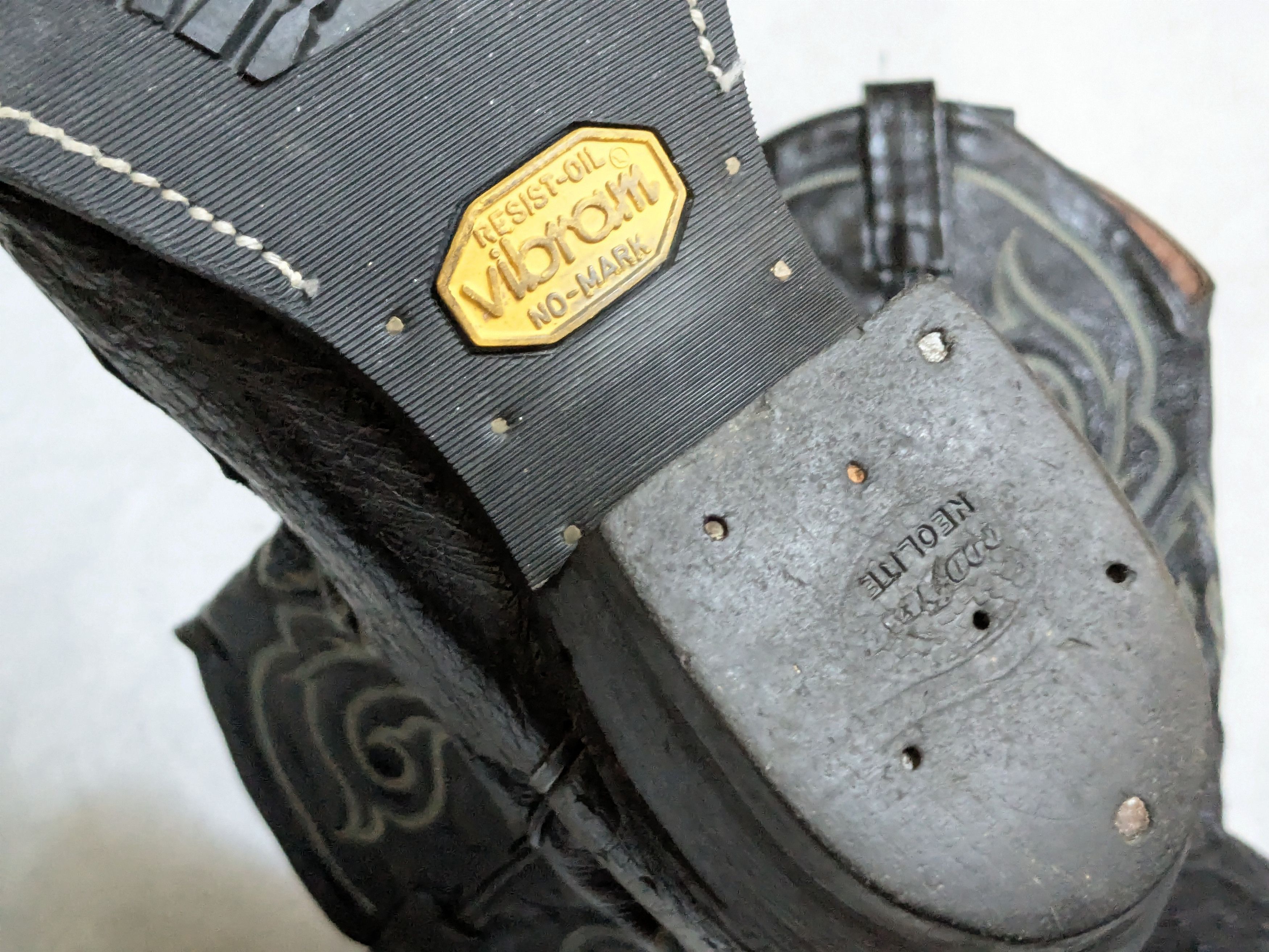 Tony Lama Tony Lama Cowboy Boots Ostrich Leather Black 9.5 D USA Size US 9.5 / EU 42-43 - 13 Thumbnail