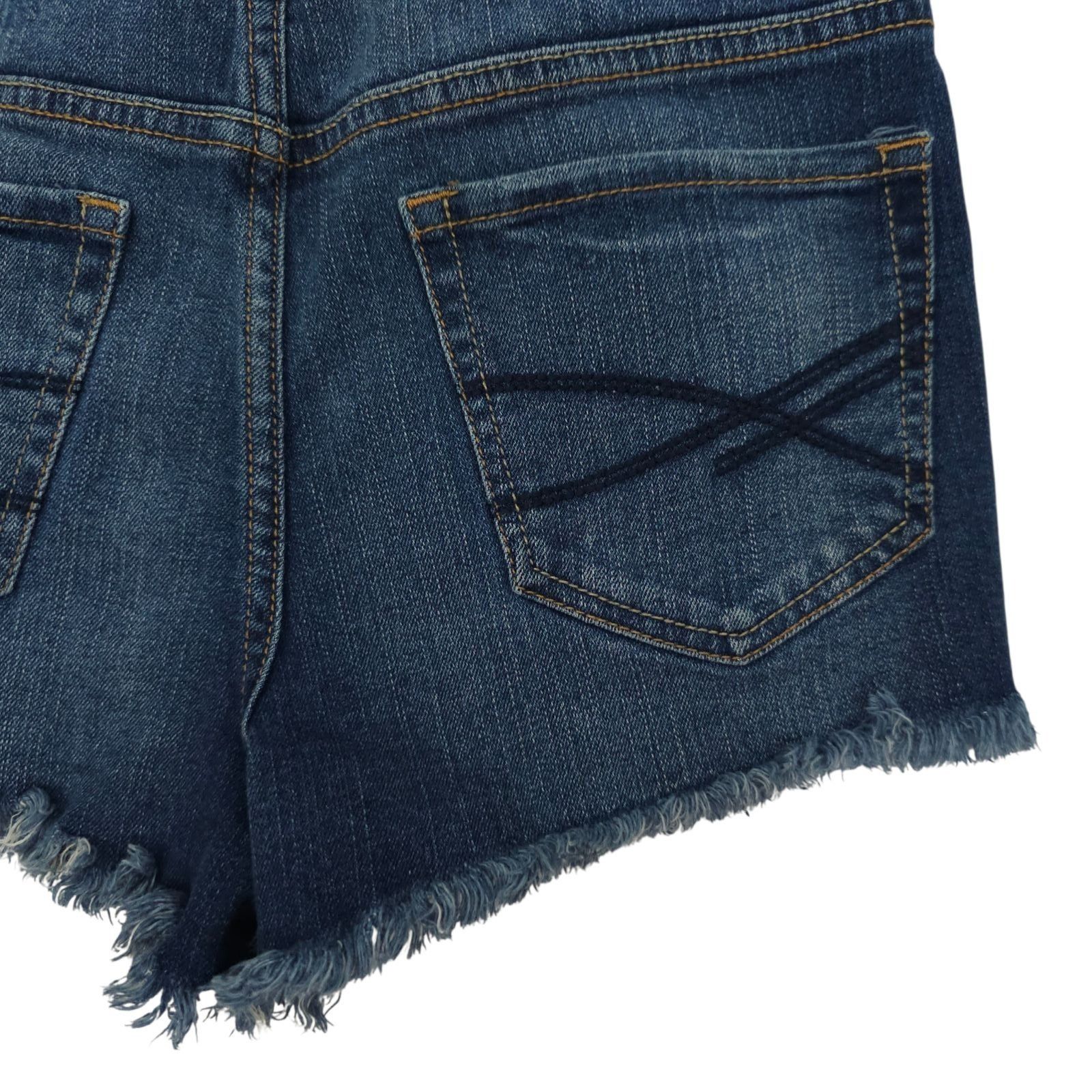 Aeropostale Aeropostale High Waisted Denim Shorts 4 Shorty Distressed Size 27" / US 4 / IT 40 - 17 Thumbnail