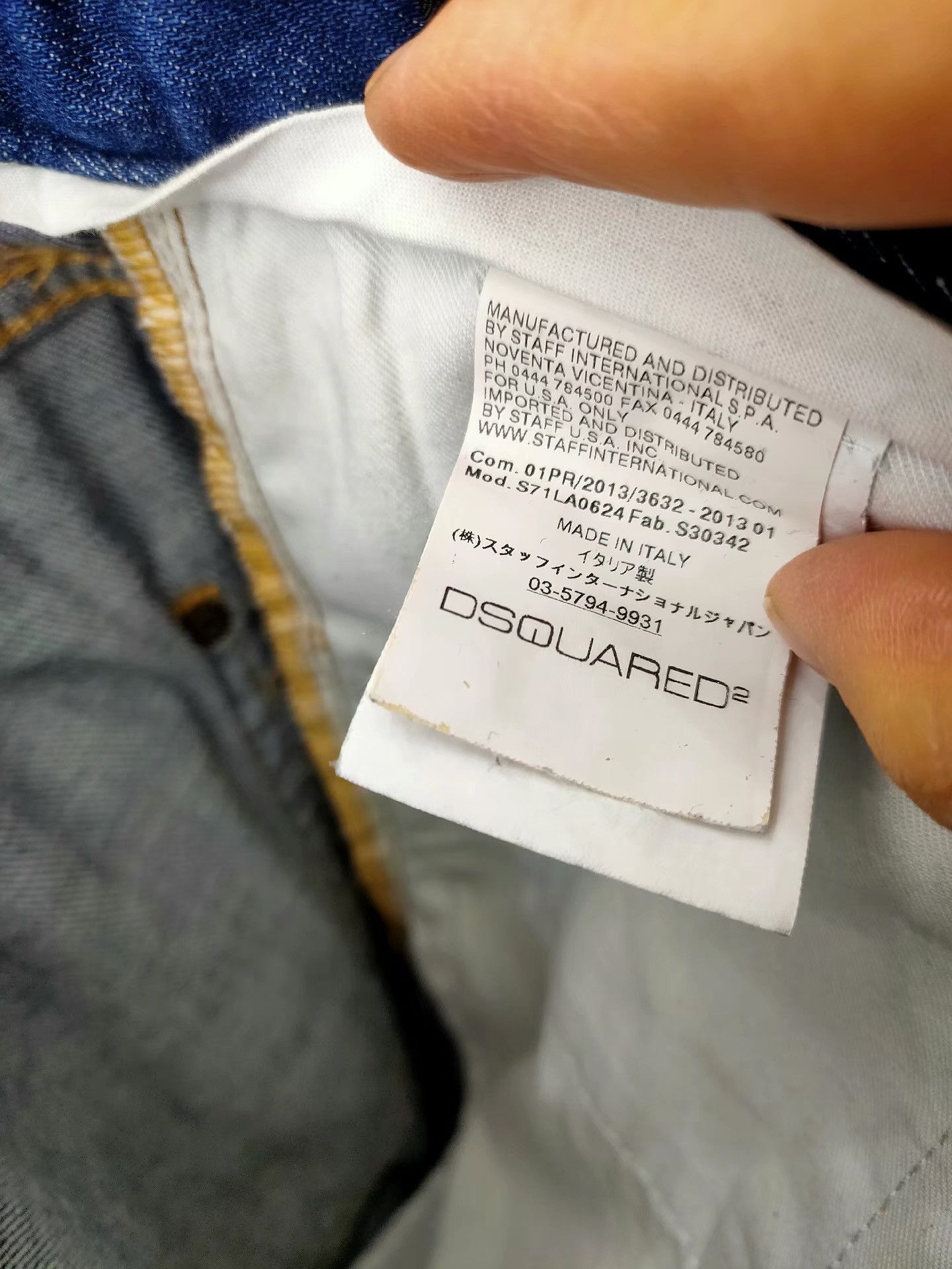 Dsquared2 Dsquared2 Men's Jeans K29 Size US 28 / EU 44 - 5 Thumbnail