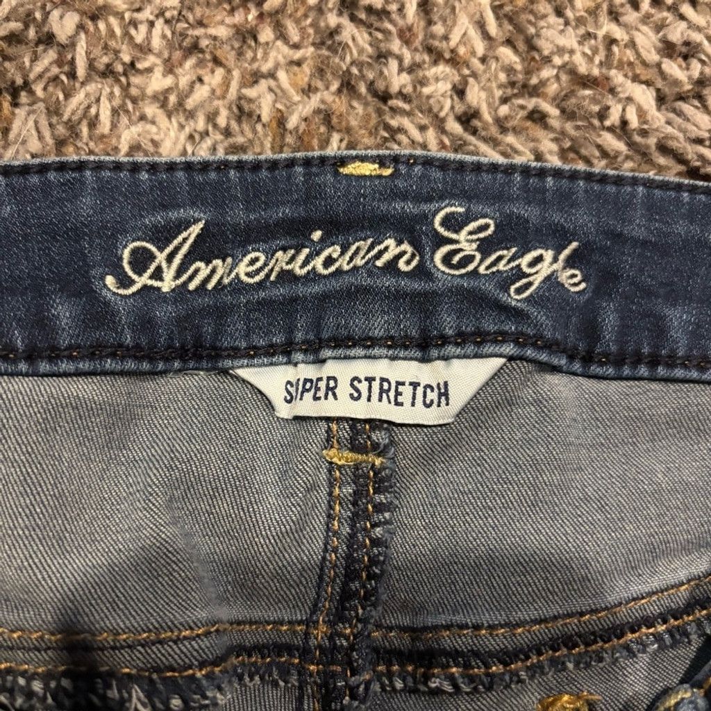 American Eagle Outfitters Women's American Eagle Skinny Jeans Size 32" / US 10 / IT 46 - 5 Thumbnail