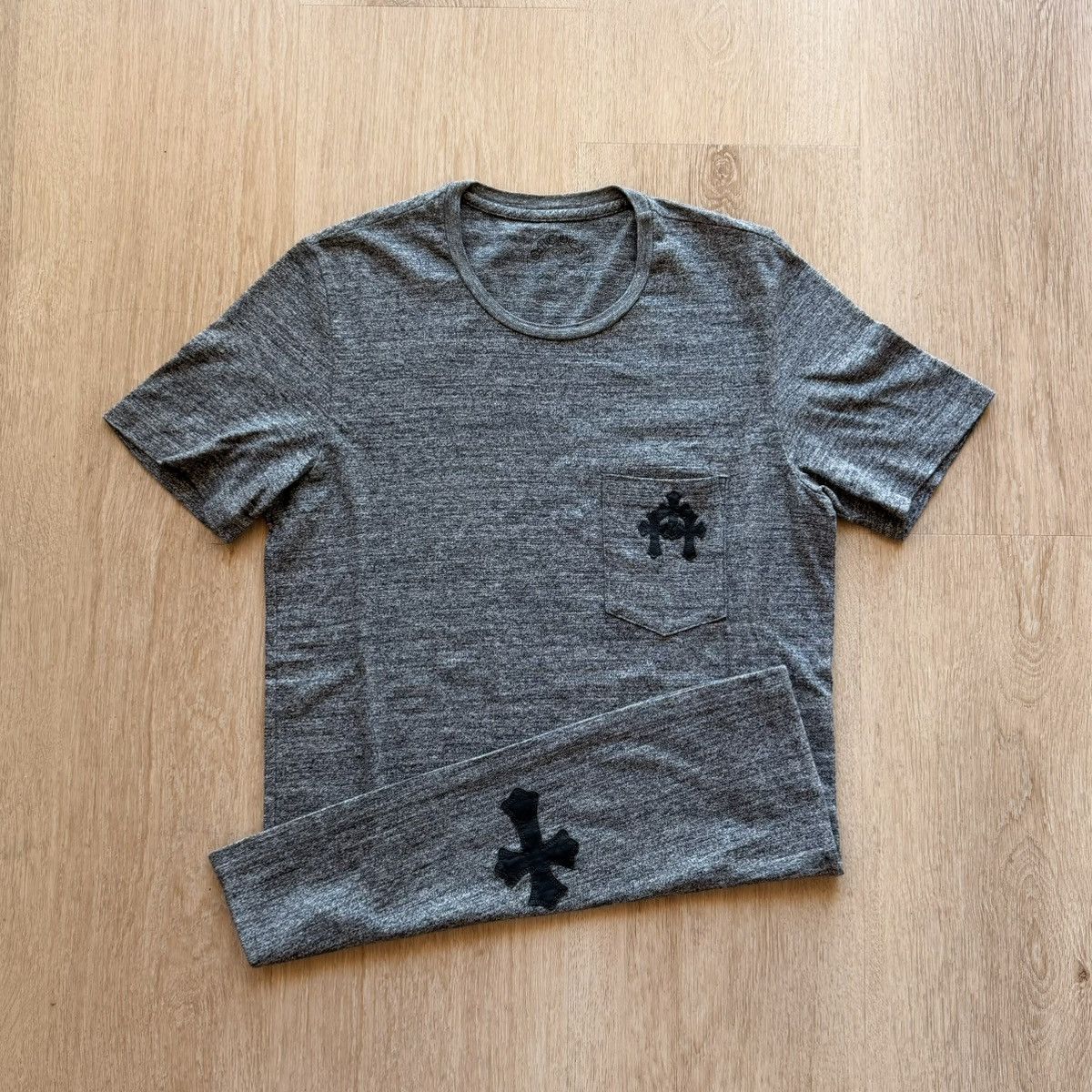 Chrome Hearts Modern Future Grey Tee | Grailed