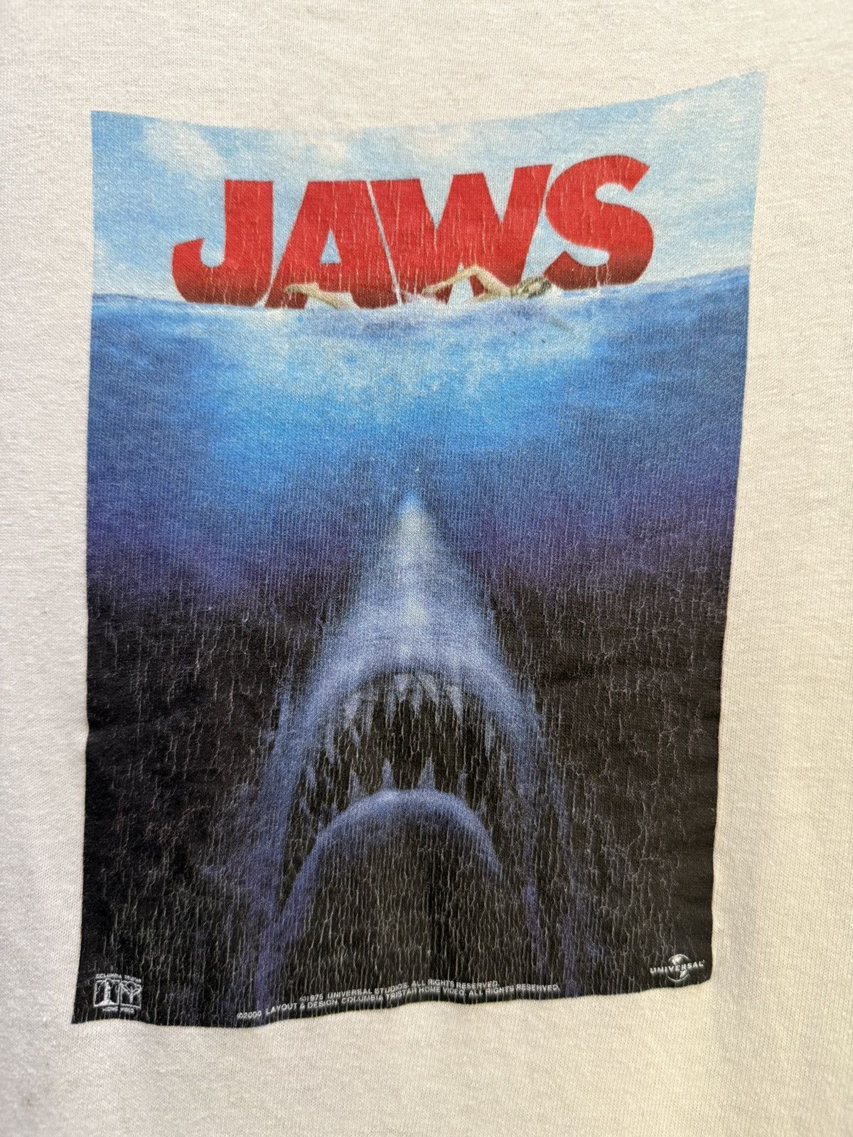 Universal Studios Vintage Jaws Movie Universal Studios Tee Size US M / EU 48-50 / 2 - 3 Thumbnail