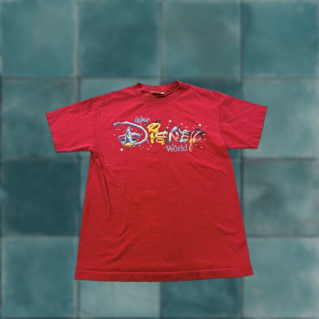 Disney Disney Shirt Adult Small Red Short Sleeve Mickey Goofy T-Shirt Unisex Size US S / EU 44-46 / 1 - 1 Thumbnail
