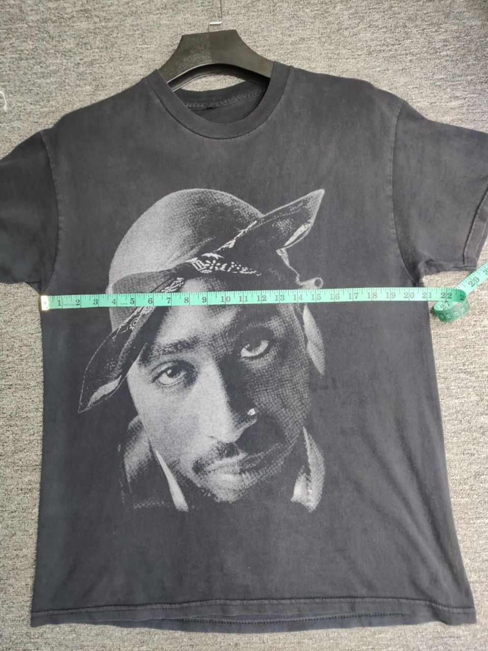 Rap Tees Vintage Tupac Shakur Overprint Rap Tee Tshirt Size US L / EU 52-54 / 3 - 7 Thumbnail