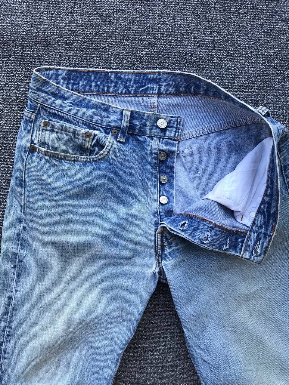Levi's × Vintage Vintage LEVIS 501 80s distressed jean Stonewash USA W31x31 Size US 31 - 3 Thumbnail