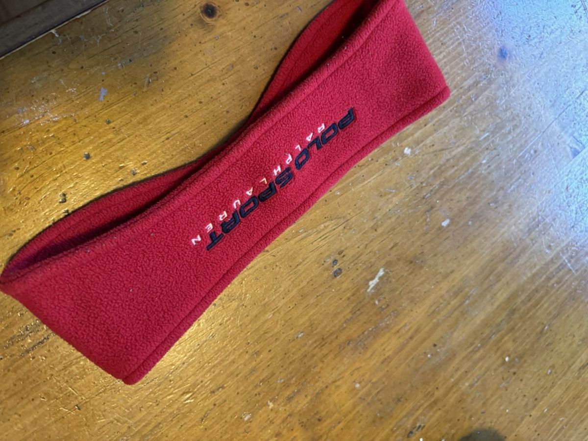 Polo Ralph Lauren × Vintage Vintage Polo Sport Headband Size ONE SIZE - 2 Thumbnail