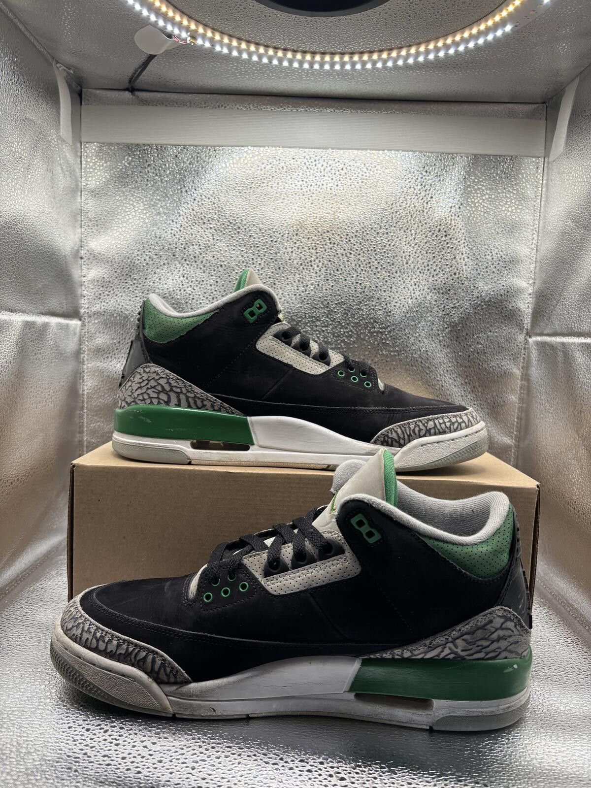 Jordan Brand Air Jordan 3 pine green Size US 11 / EU 44 - 5 Thumbnail