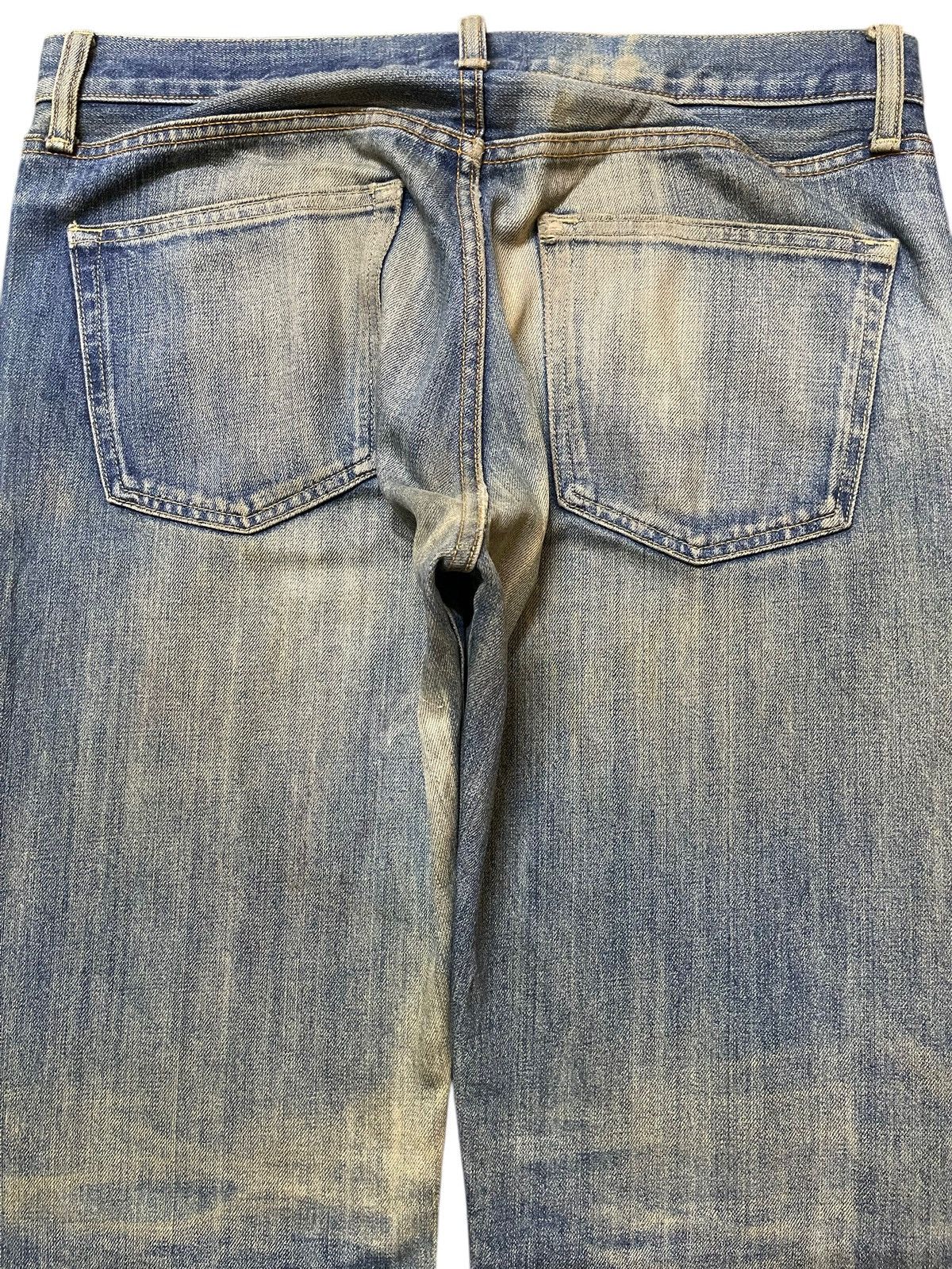 Uniqlo Vintage Japanese Uniqlo Mud Wash Distressed Style Loose Jean Size US 34 / EU 50 - 5 Thumbnail
