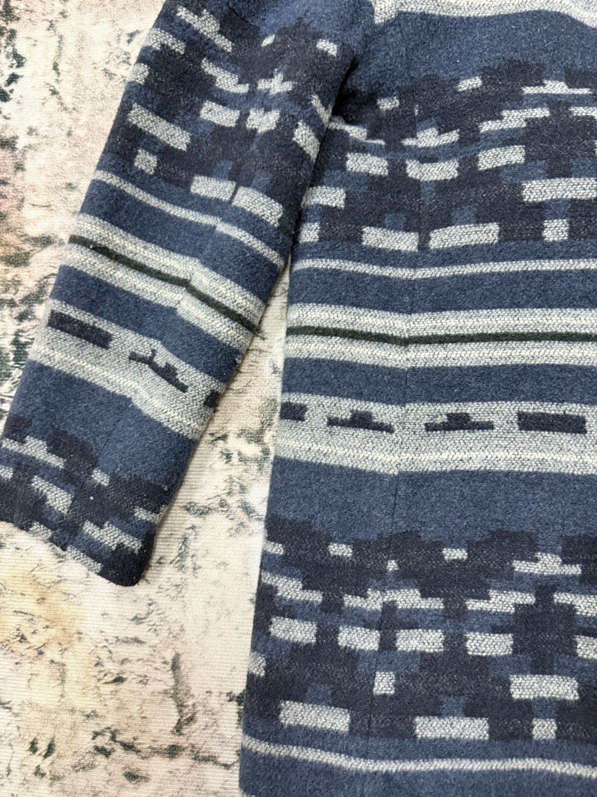 Native × Vintage Vintage 90s Casual Corner Southwestern wool blend lined coat Size US M / EU 48-50 / 2 - 11 Thumbnail