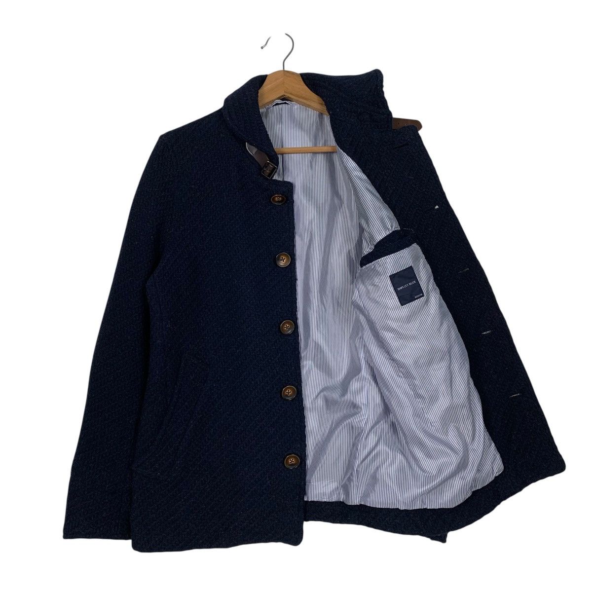 Ships Jet Blue Ships Jet Blue Wool Casual Jacket Size US S / EU 44-46 / 1 - 9 Thumbnail